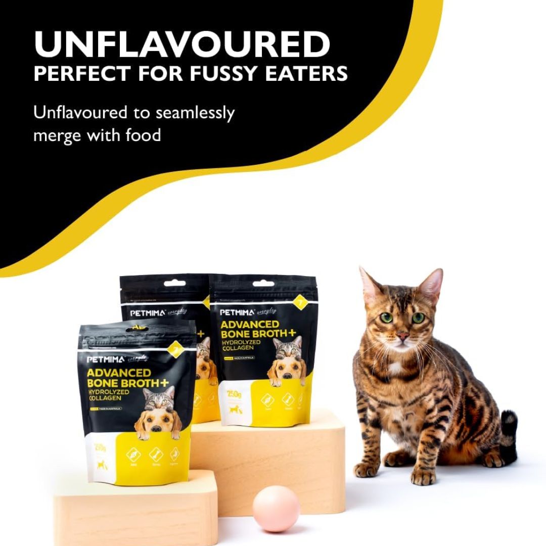 PETMIMA Advanced Bone Broth + Hydrolyzed Collagen| PeekAPaw Pet Supplies
