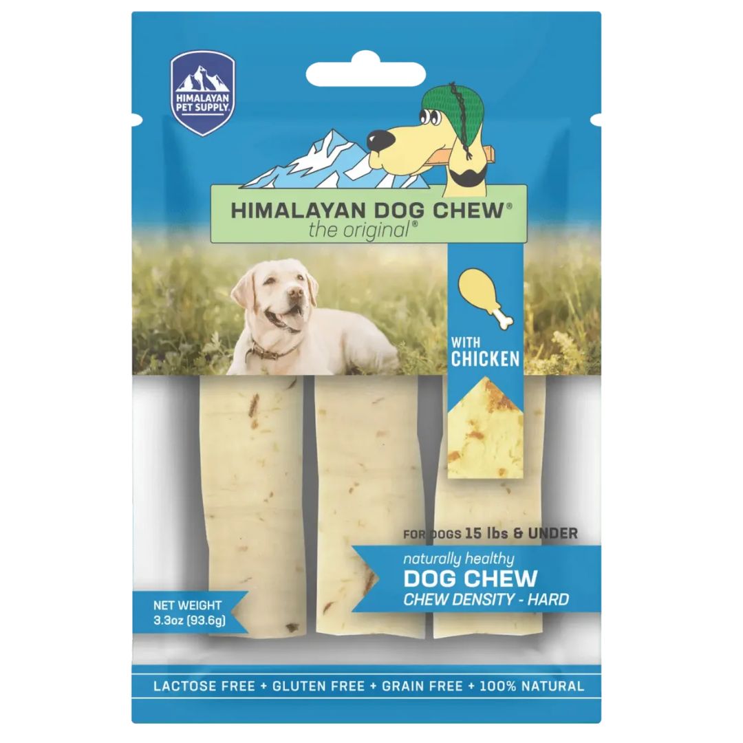 Himalayan Dog Chew - Chicken -Small | PeekAPaw Pet Supplies