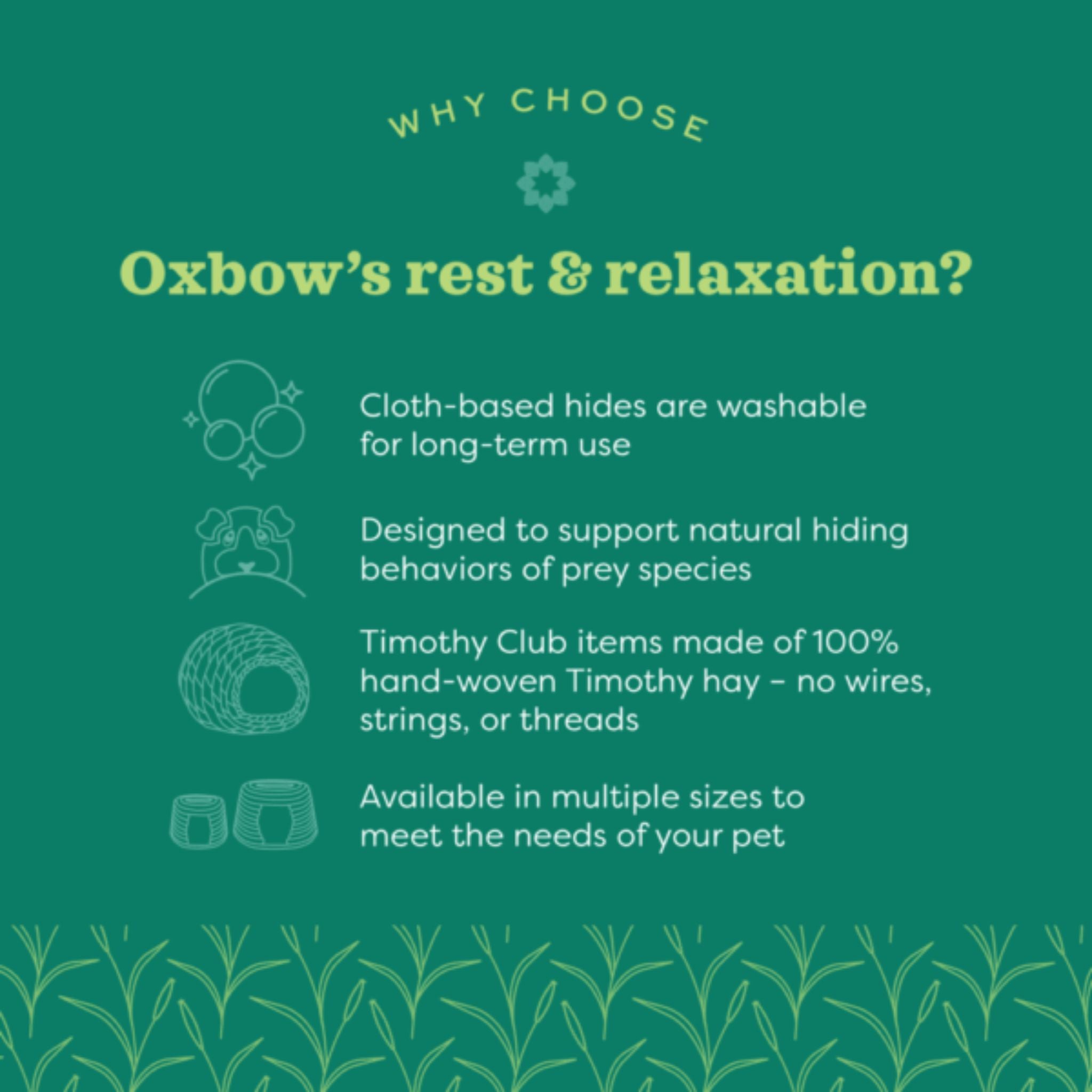 Oxbow Timothy Club Timothy Hideout