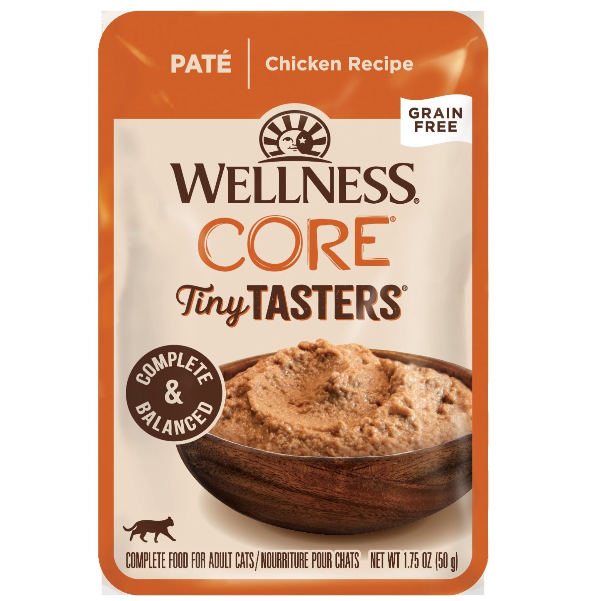 Wellness Core Wet Cat Food Tiny Tasters Chicken Pate