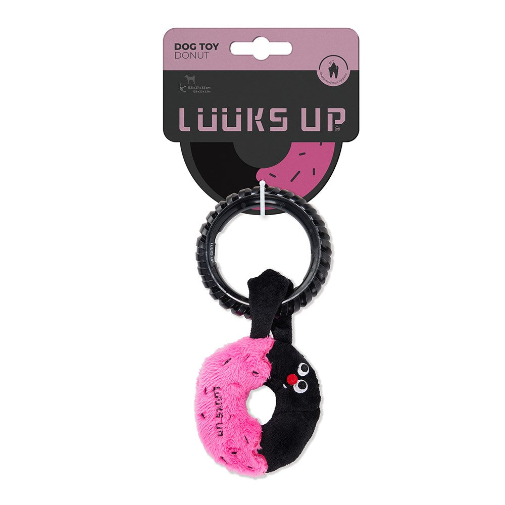 LUUKSUP Tug Dog Toy - Donut