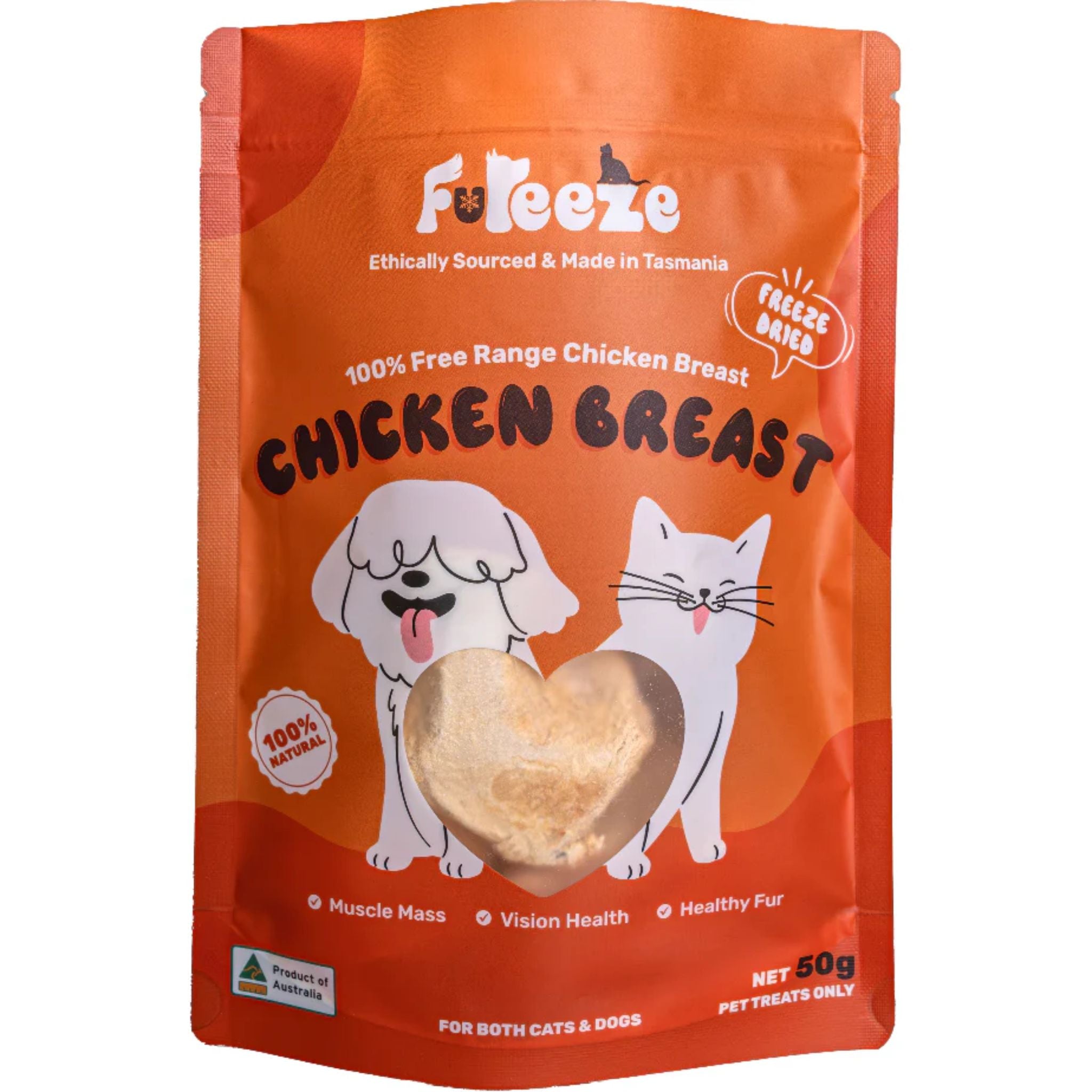FuReeze Chicken Breast Freeze Dried Pet Treats