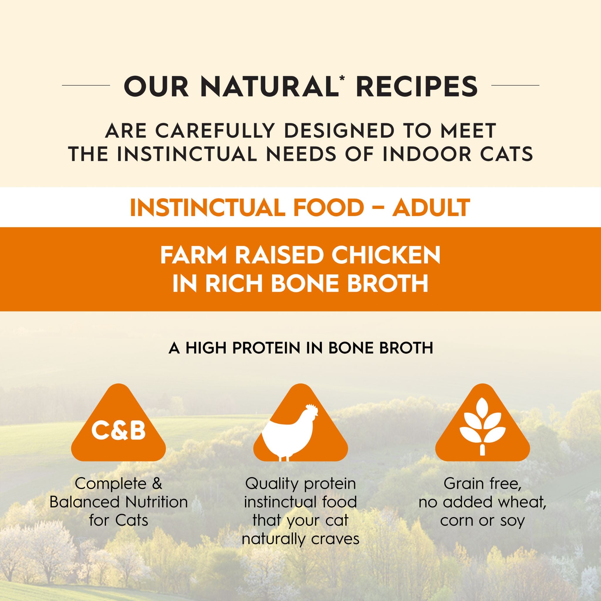 Trilogy Wet Adult Cat Food Farm Raised Chicken in Rich Bone Broth