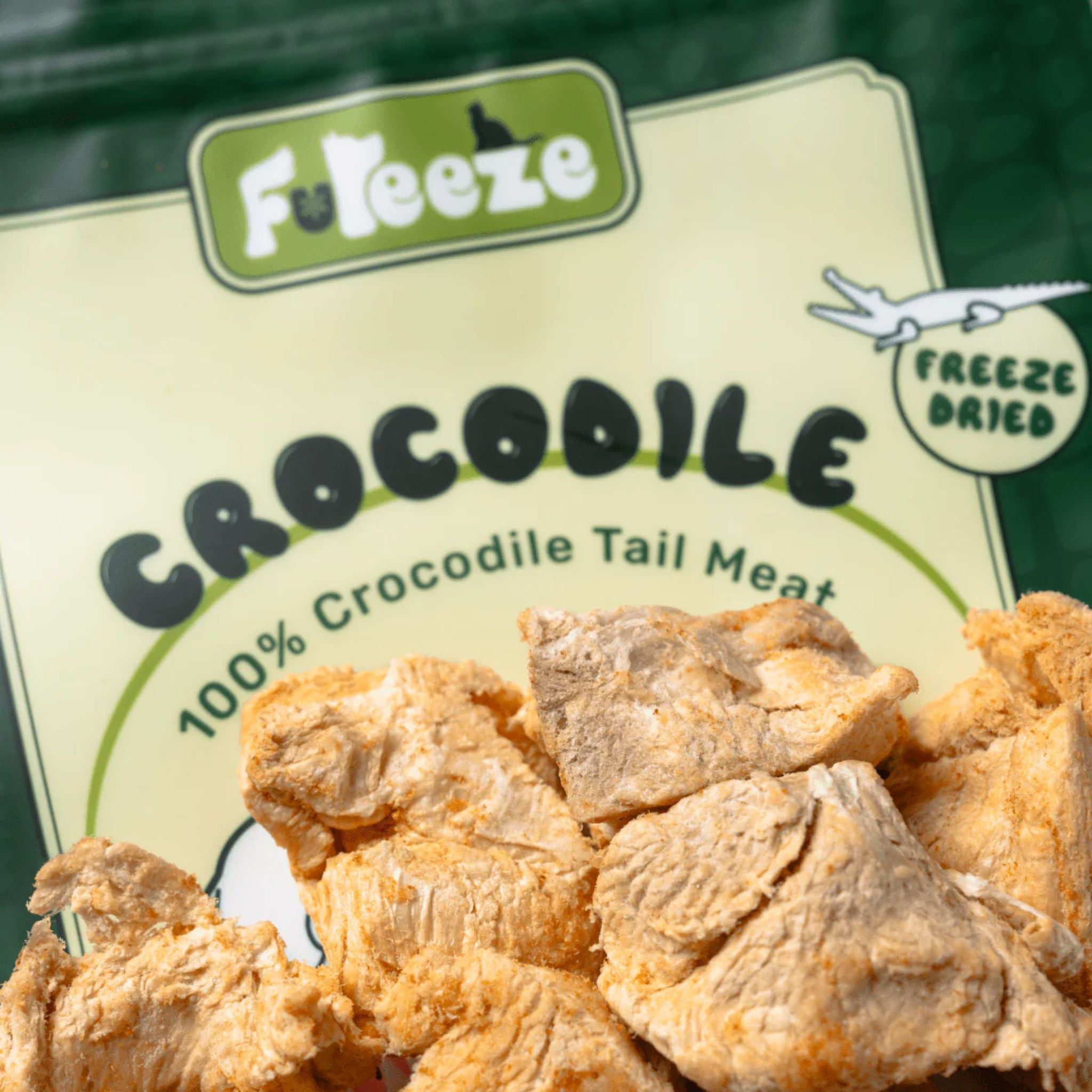 FuReeze Crocodile Freeze Dried Pet Treats