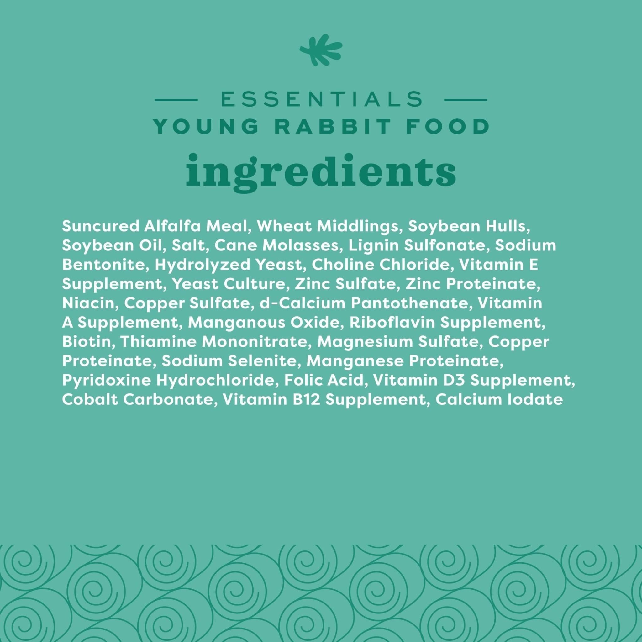 Oxbow Essentials Young Rabbit Food