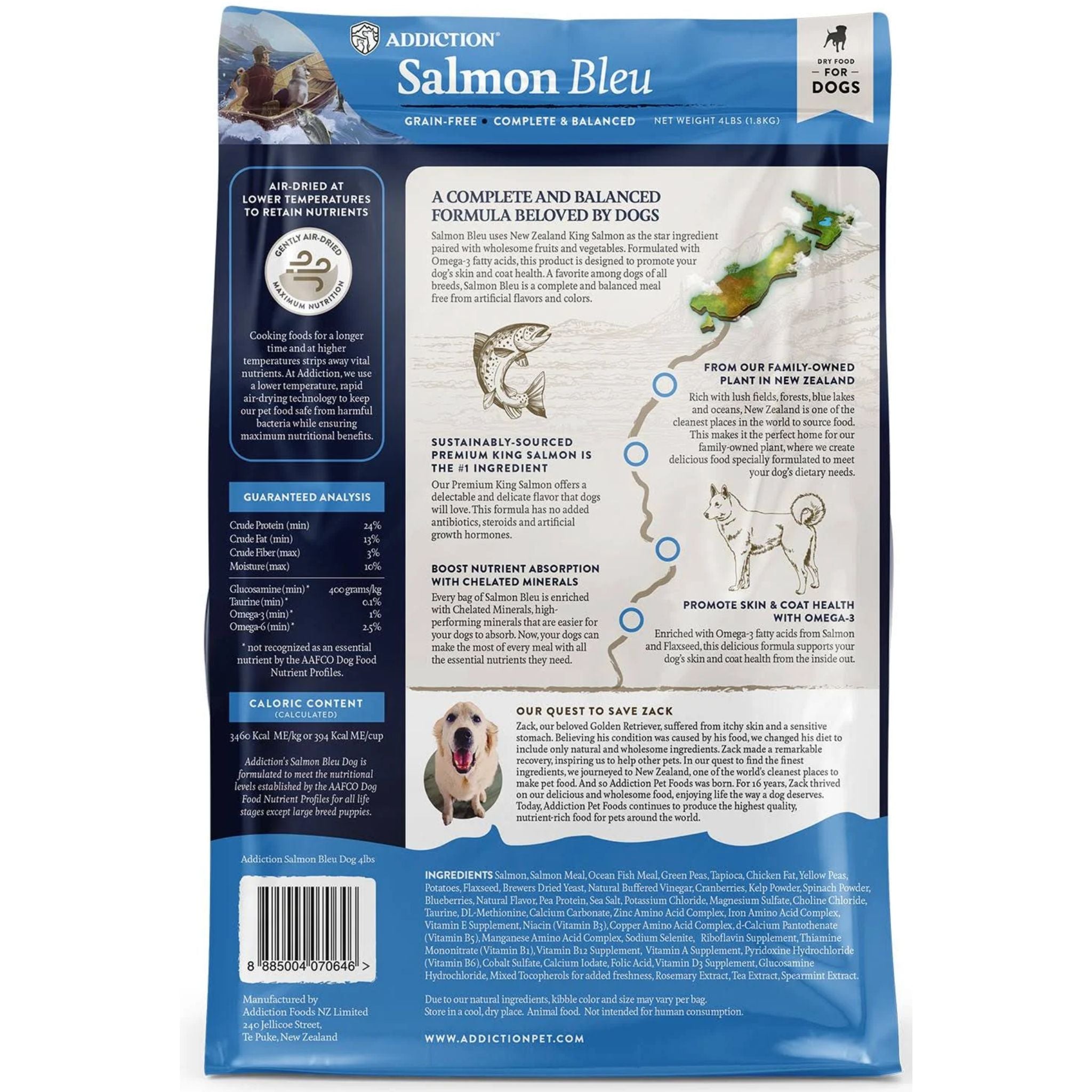 ADDICTION Salmon Bleu Dry Dog Food