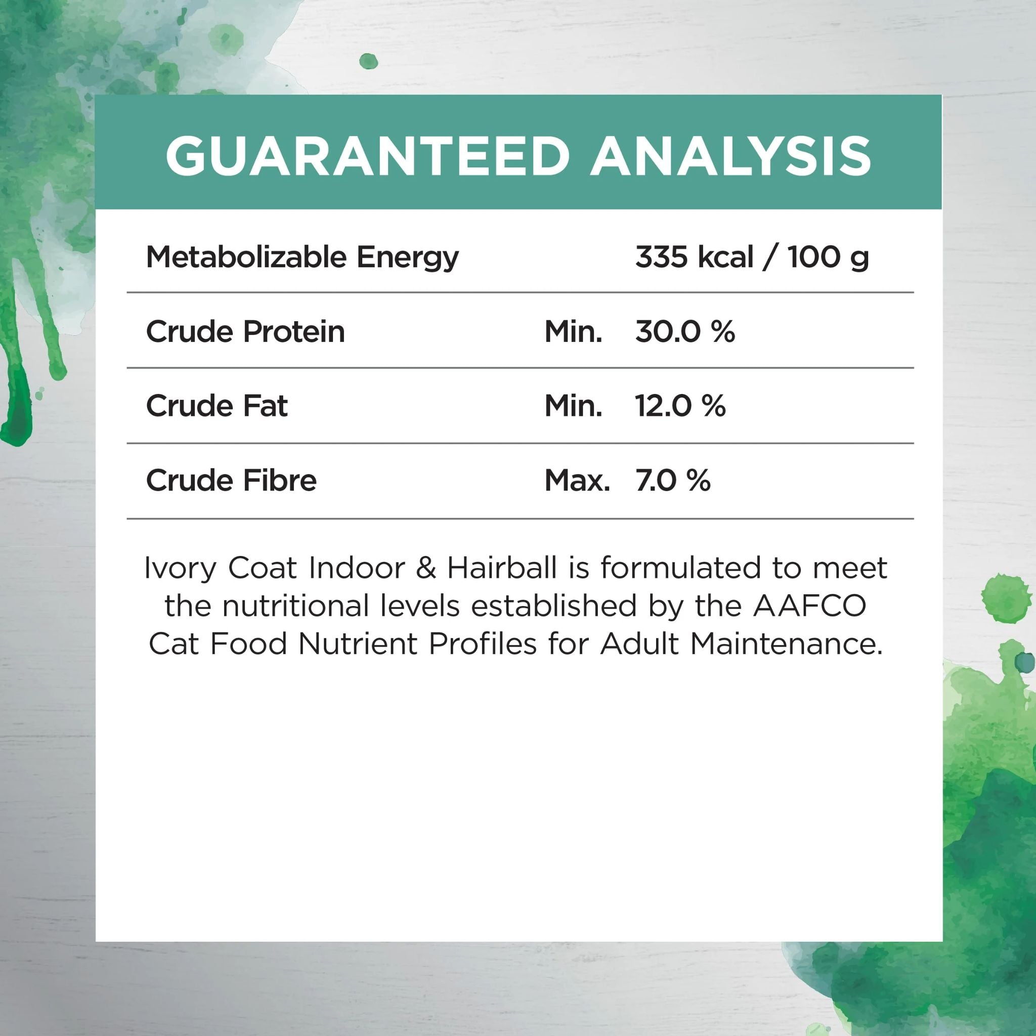 Ivory Coat Raw Health Adult Dry Cat Food Indoor & Hairball