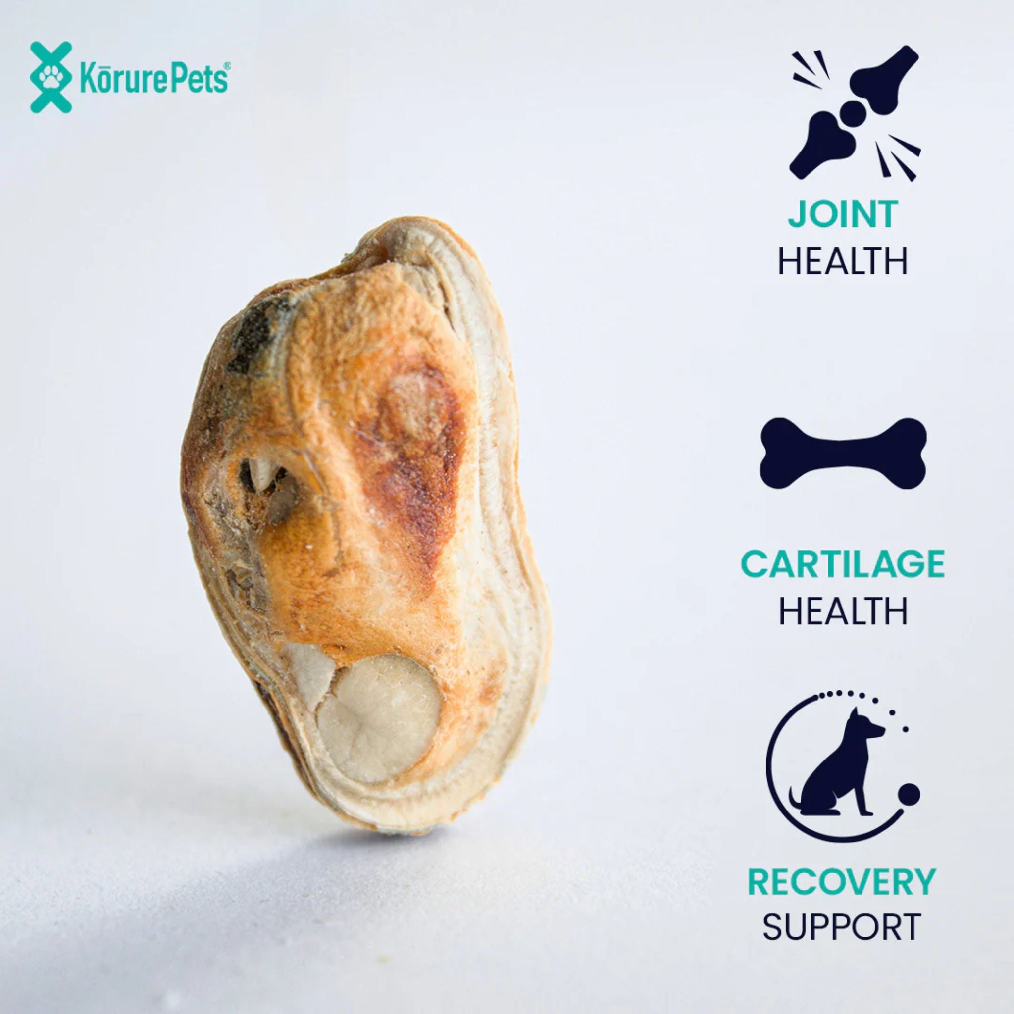 Korure Pets Omega -3 Mussel Topper for Dogs