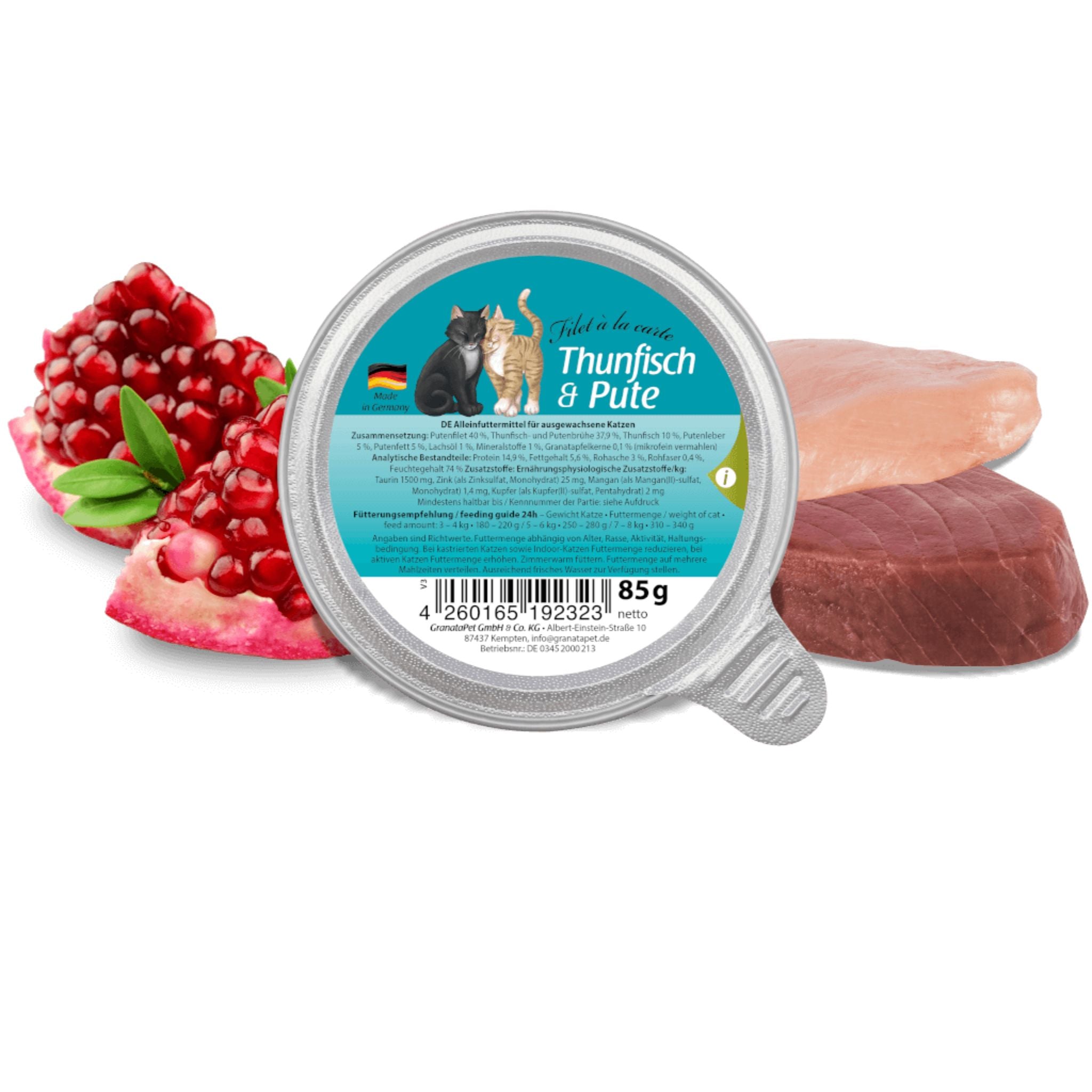 GranataPet Filet A La Carte Wet Cat Food - Tuna & Turkey