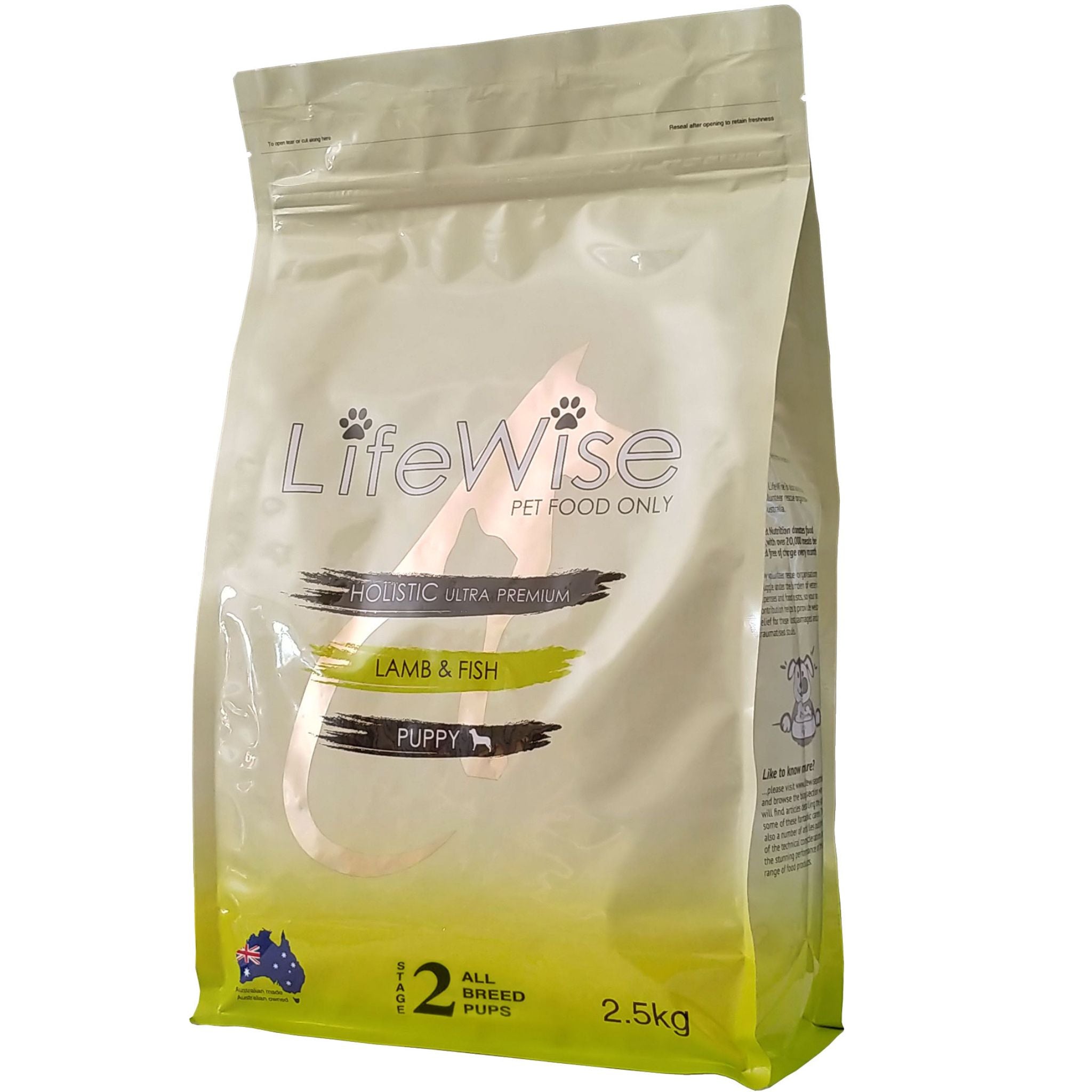 Lifewise Dry Puppy Food Stage 2 Lamb & Fish