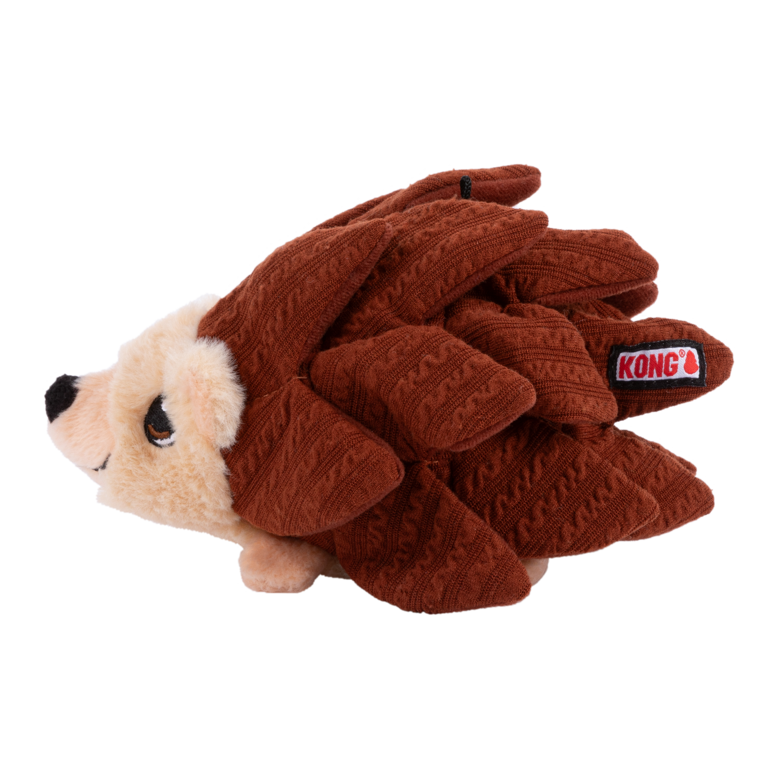KONG Dog Toys Layerz Forage Hedgehog shown on its own, studio product shot