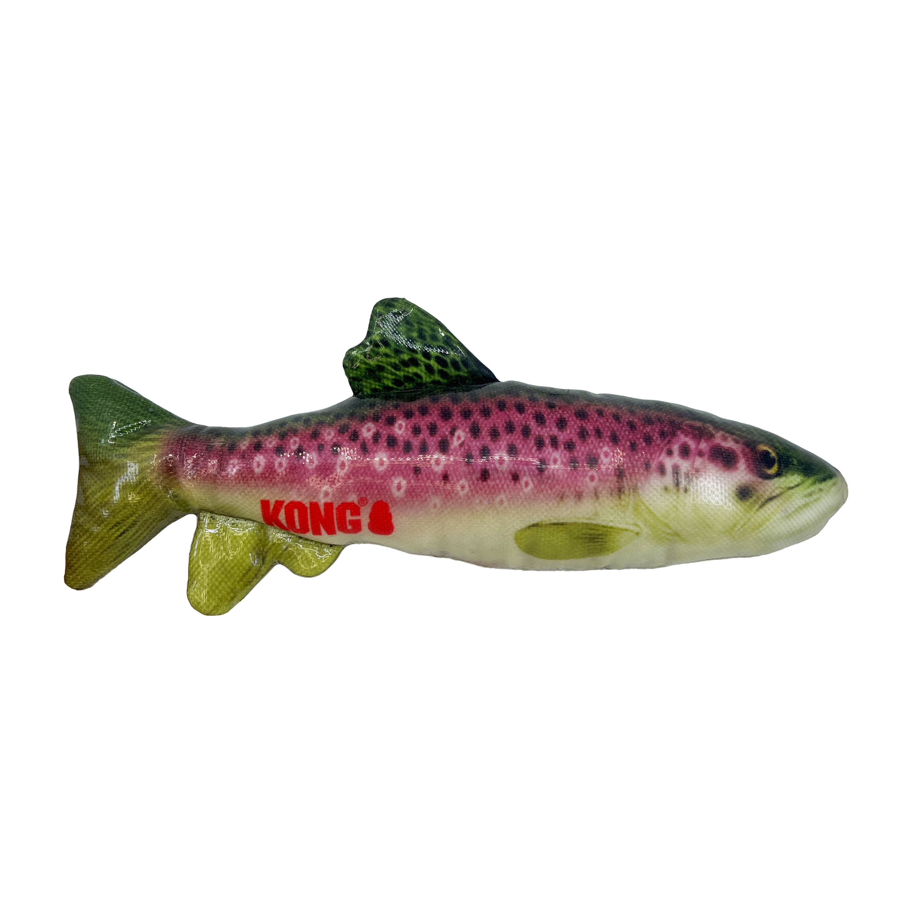 KONG Dog Toys Wild Shieldz Trout photographed against a white background