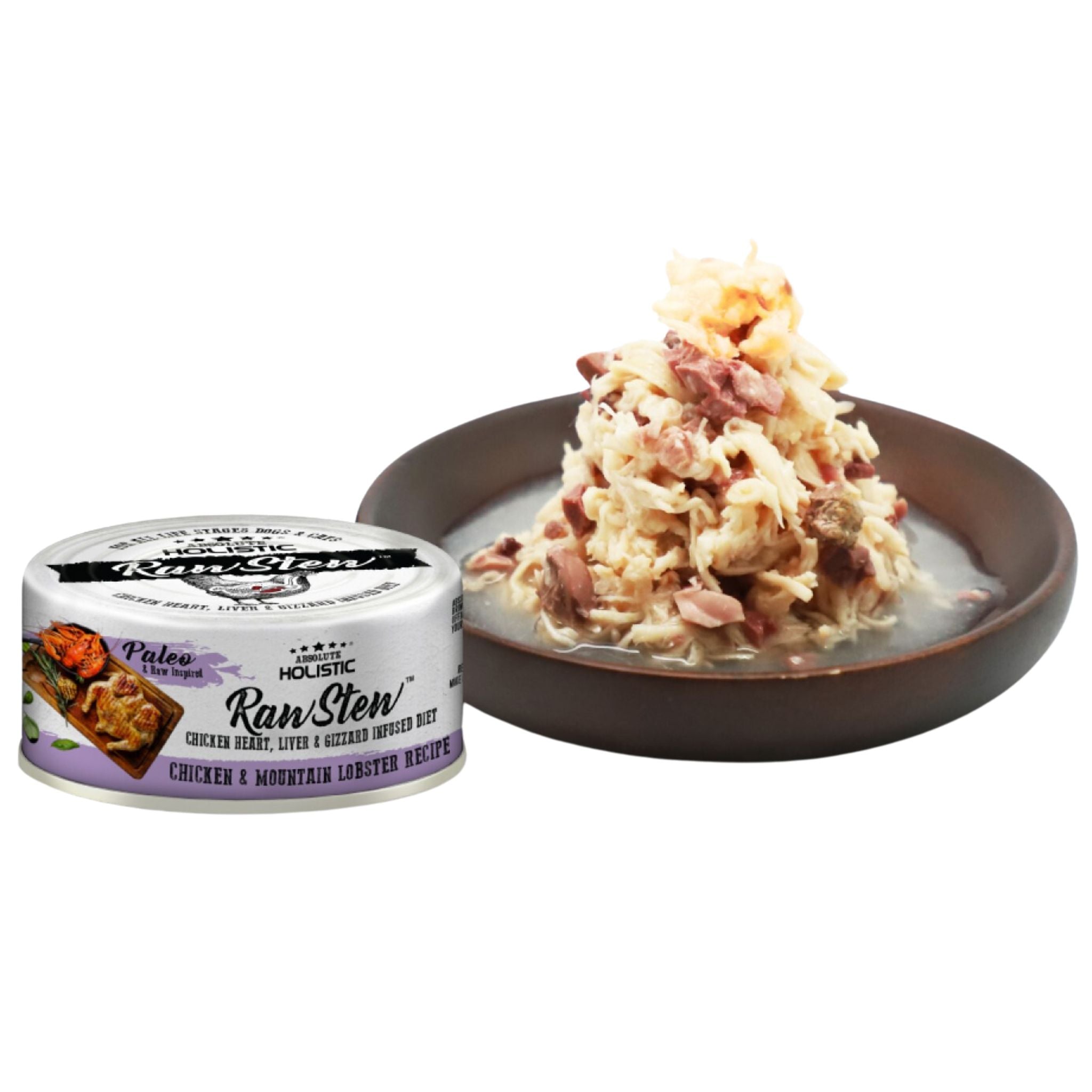 Absolute Holistic Raw Stew Cat & Dog Food Chicken & Lobster