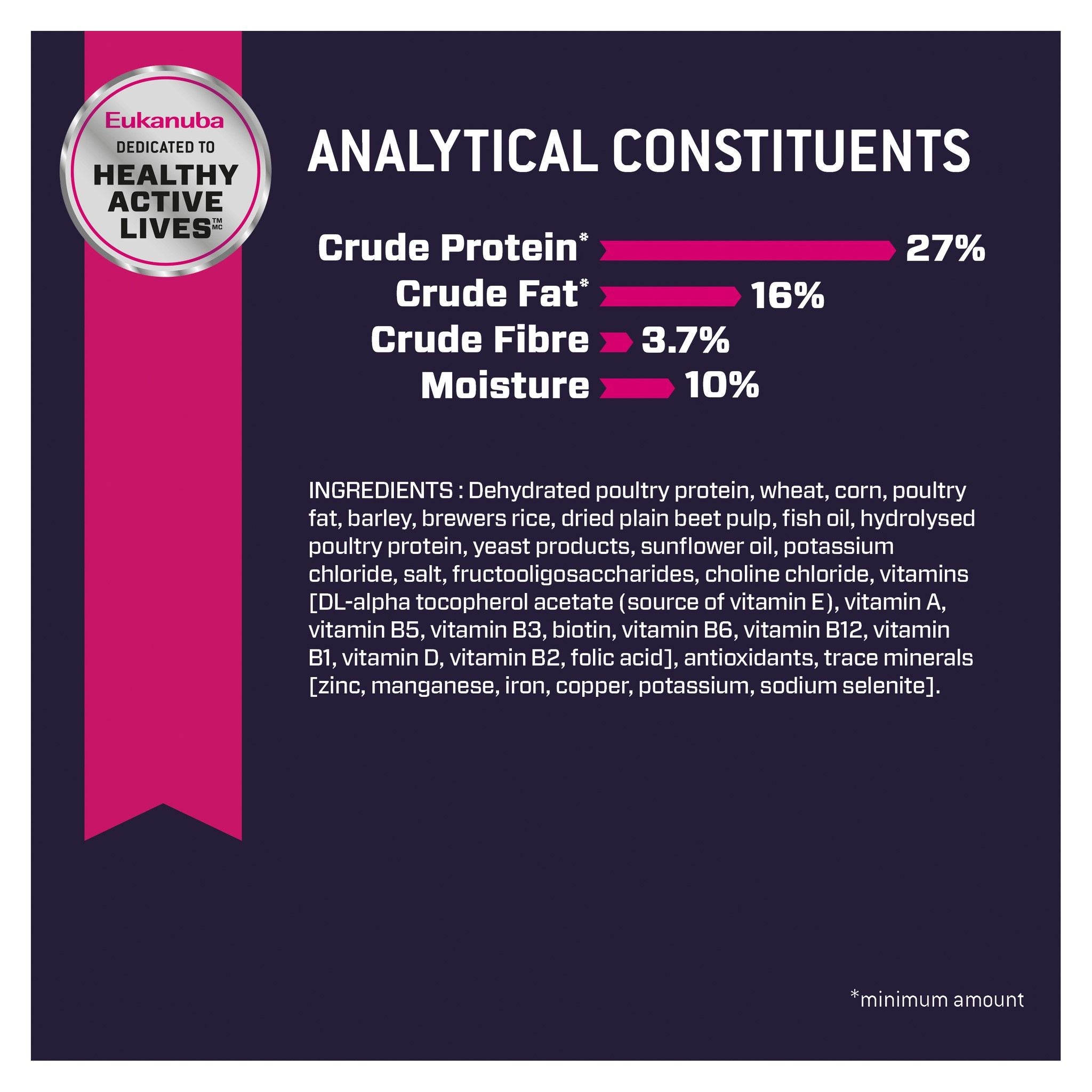 Eukanuba Dry Dog Food Puppy Medium Breed