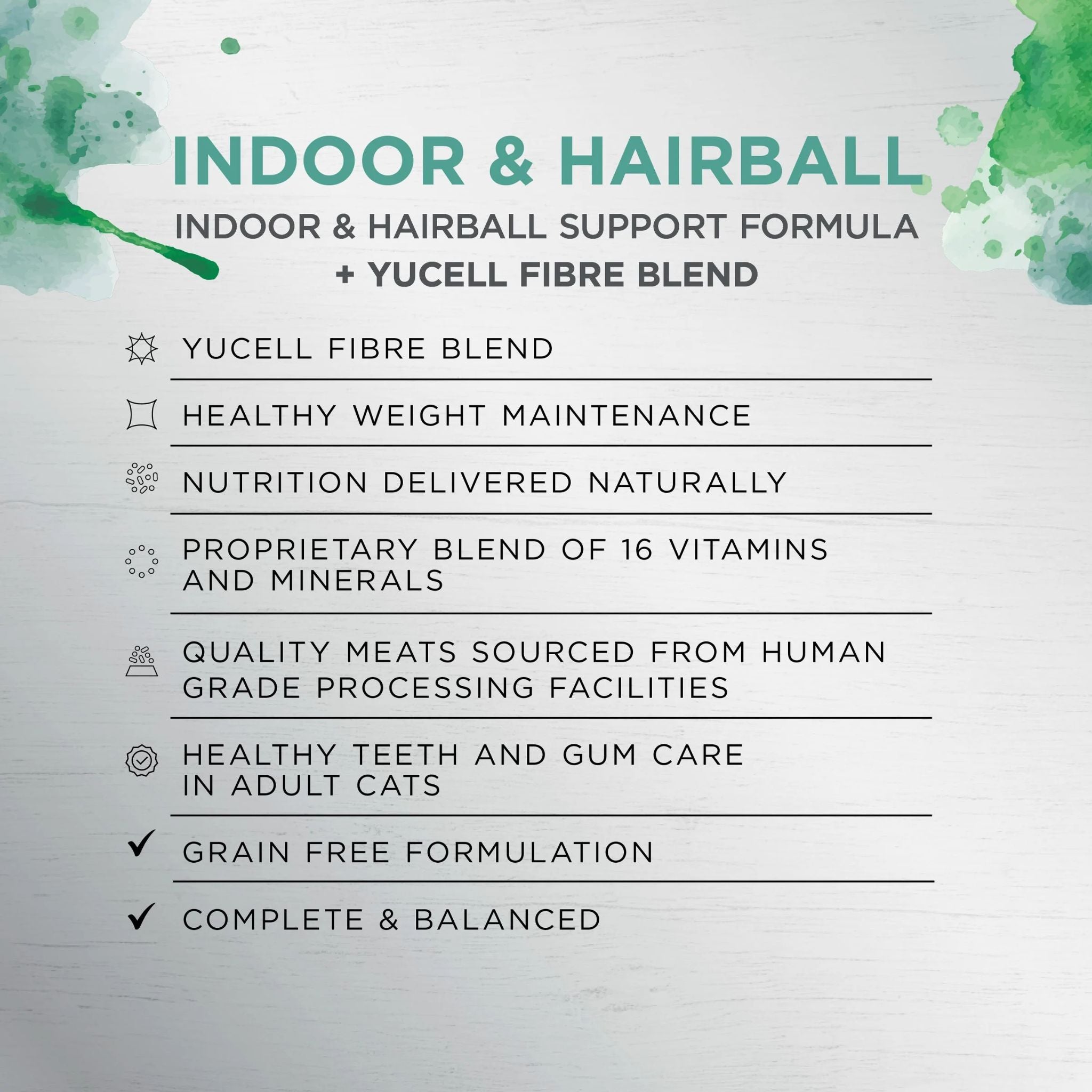 Ivory Coat Raw Health Adult Dry Cat Food Indoor & Hairball