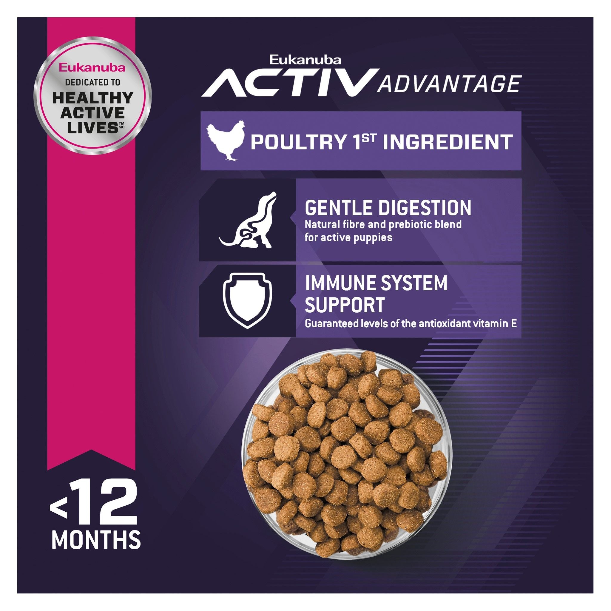 Eukanuba Dry Dog Food Puppy Medium Breed