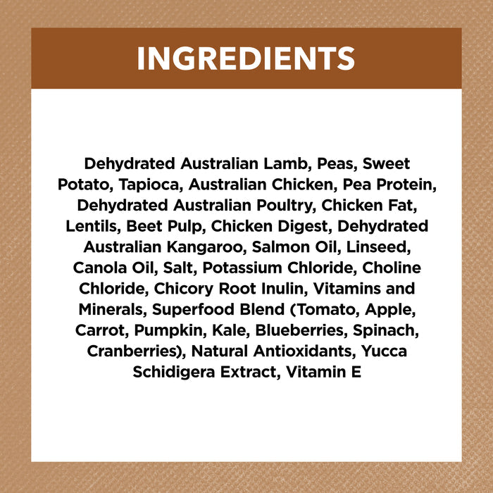 Ivory Coat Grain Free Adult All Breeds Dry Dog Food Lamb & Kangaroo | PeekAPaw Pet Supplies