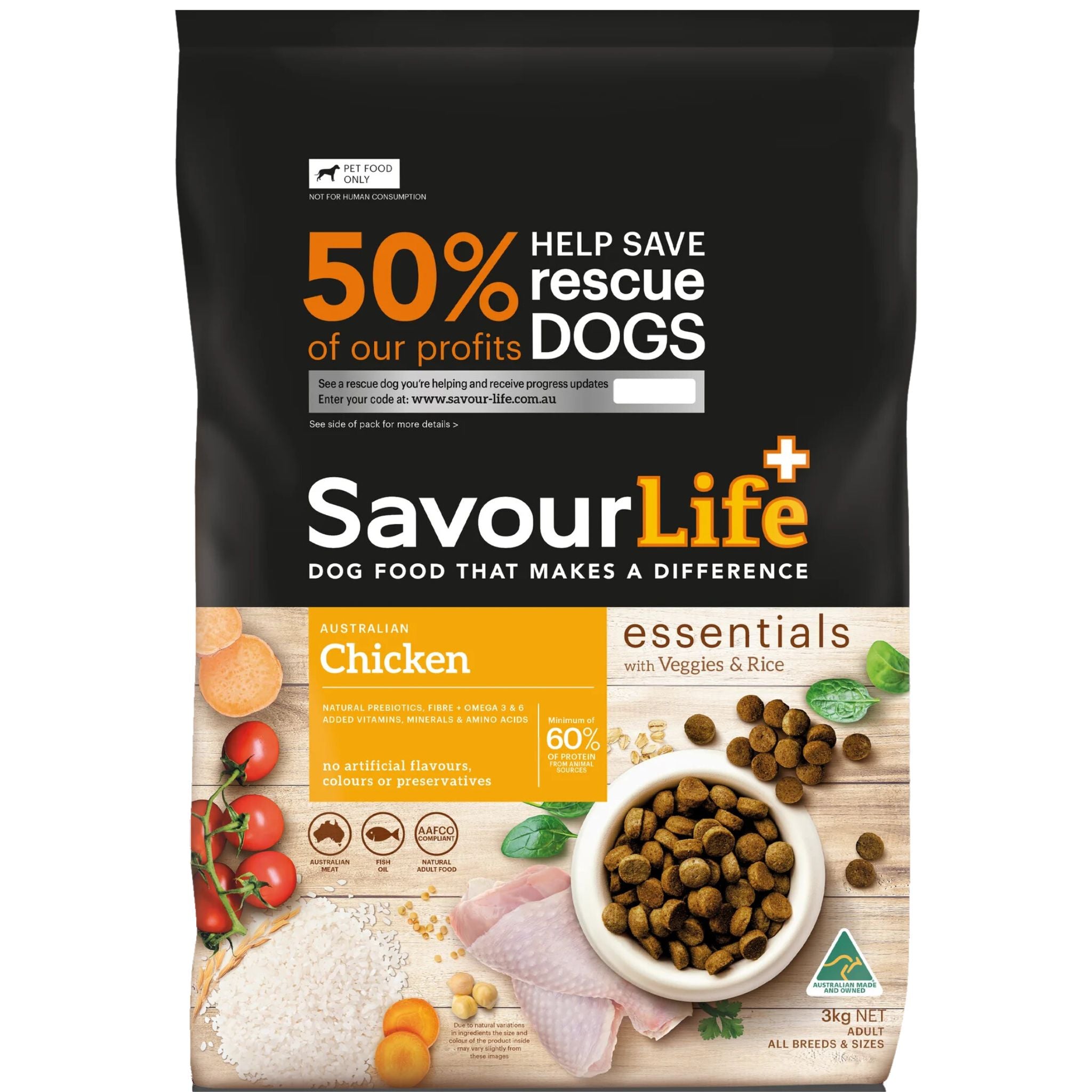 SavourLife Essentials Australian Chicken Dry Dog Food