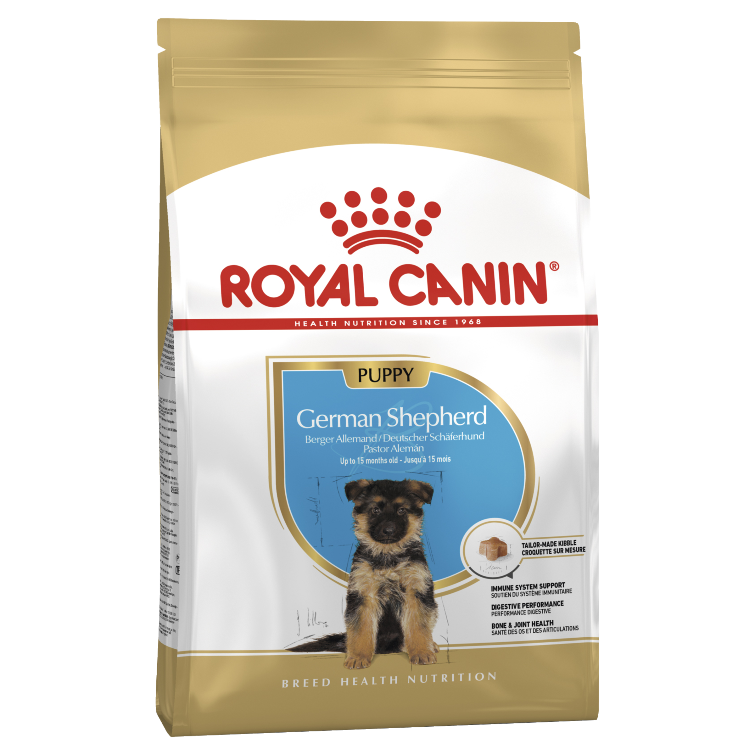 Royal Canin German Shepherd Puppy front of pack