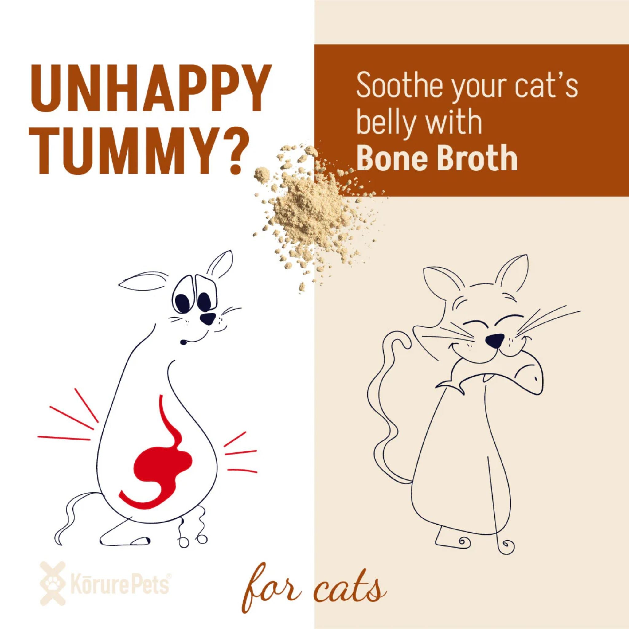 Korure Pets Beef Bone Broth Powder for Cats