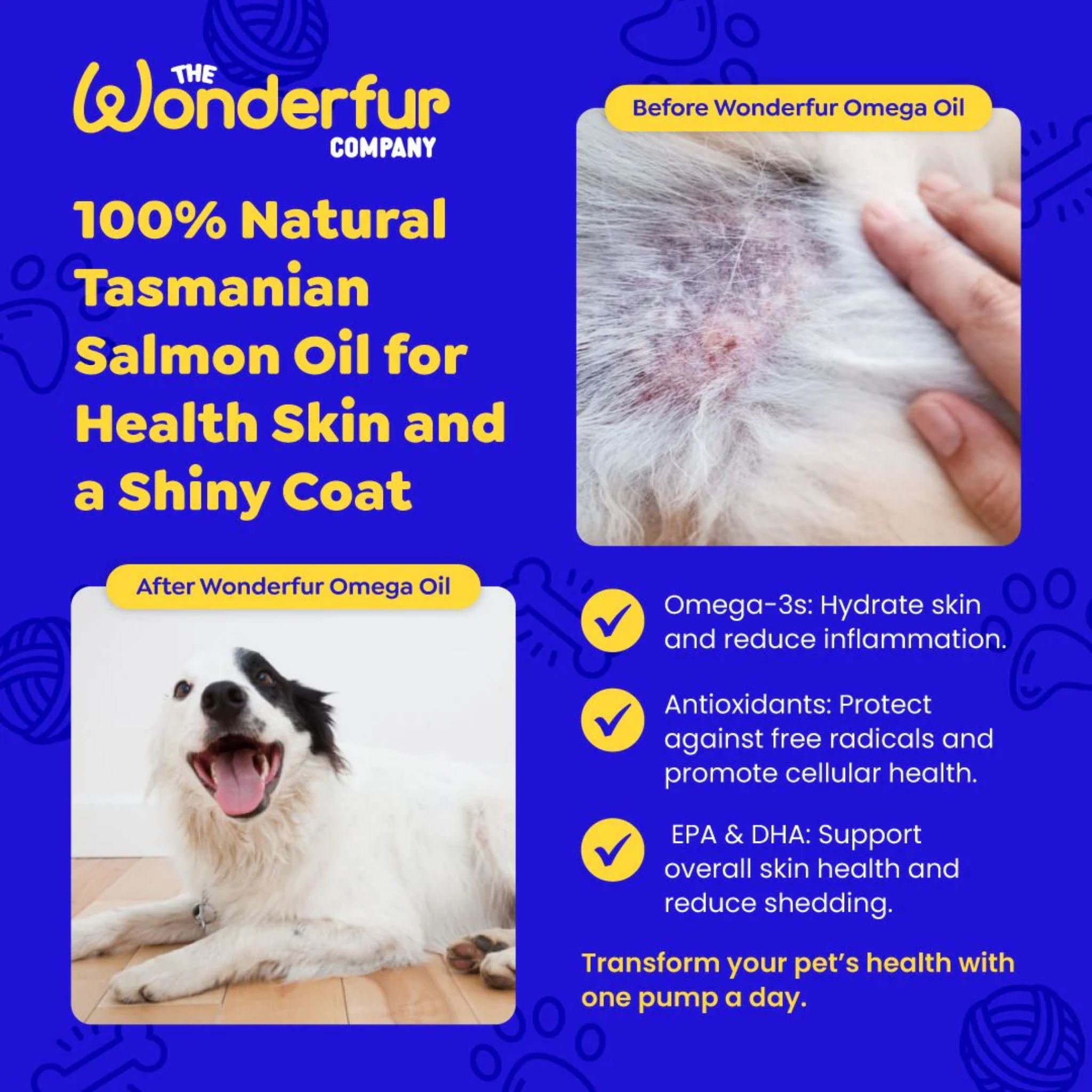 Wonderfur  Super Omega Oil for Dogs & Cats