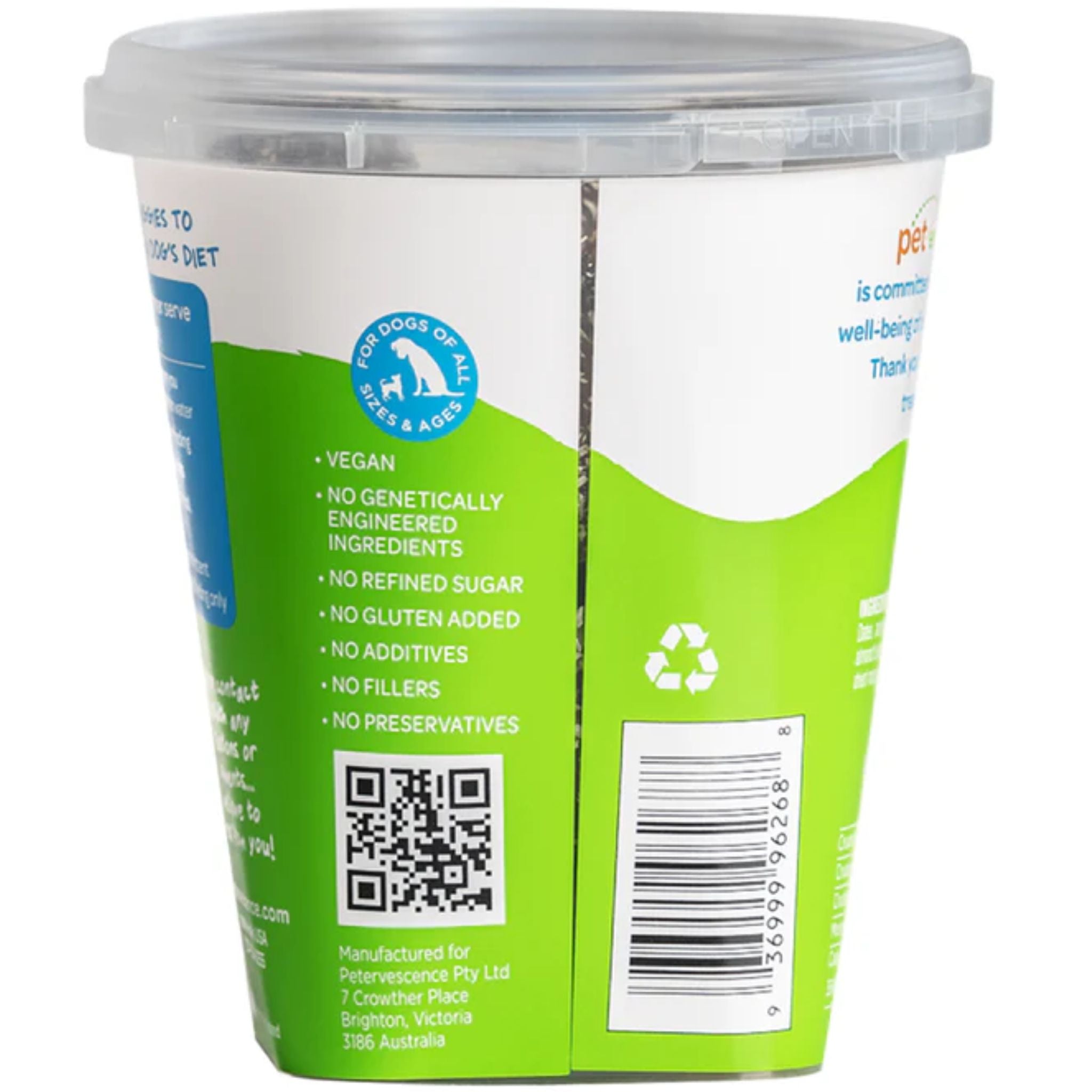 Pet Ervescence Treat-a-Balls Mango Chia, & Spinach Dog Treats