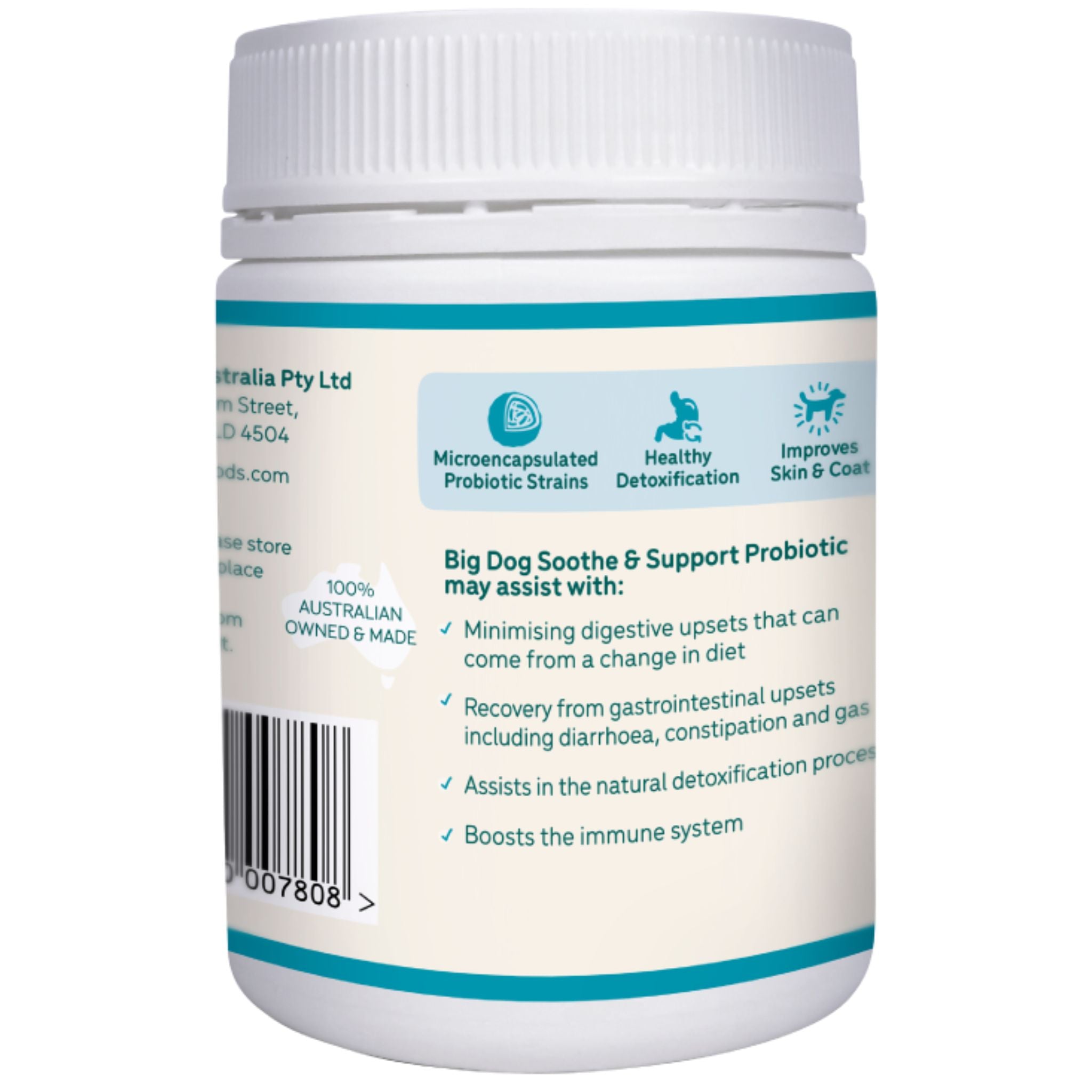 Big Dog Soothe & Support Probiotics for Pets