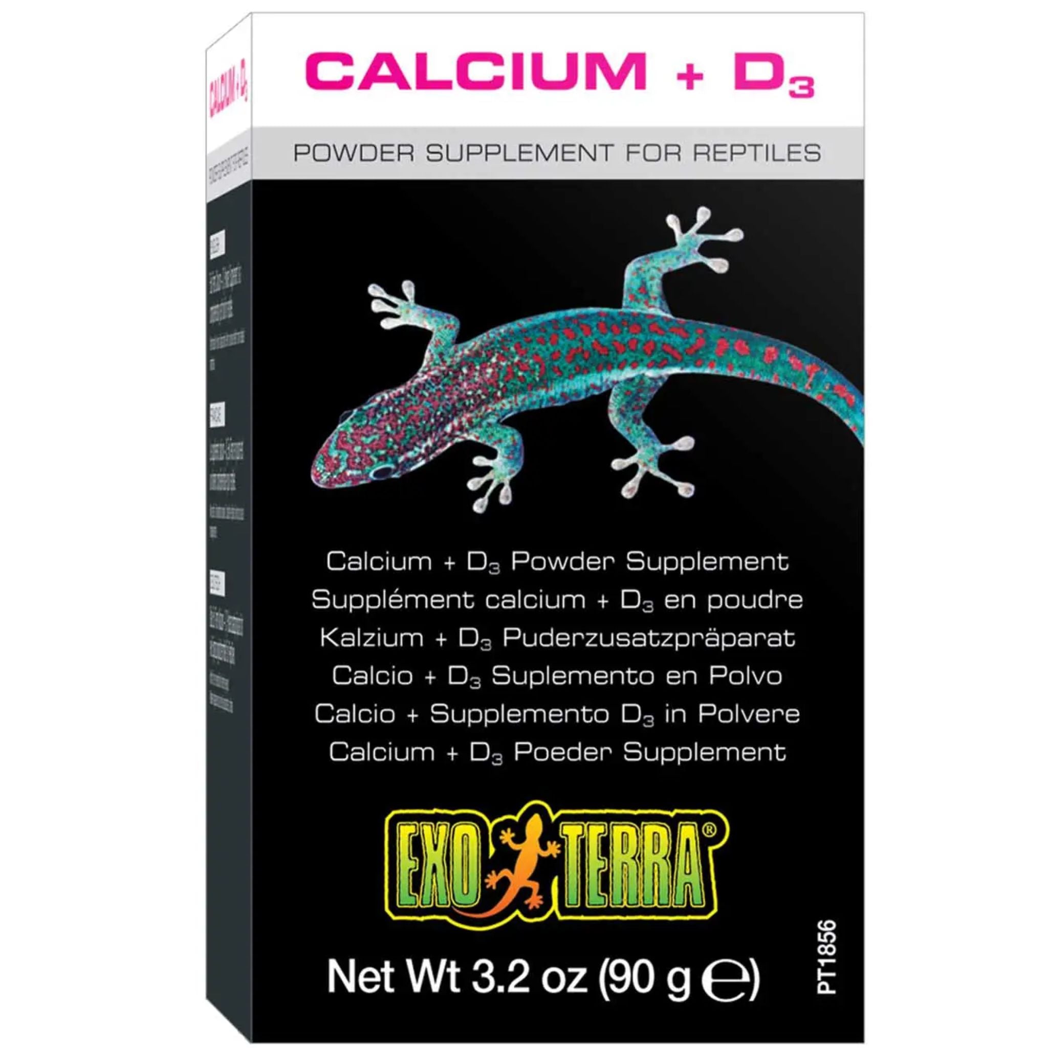 Exo Terra Calcium + D3 Powder Supplement for Reptiles