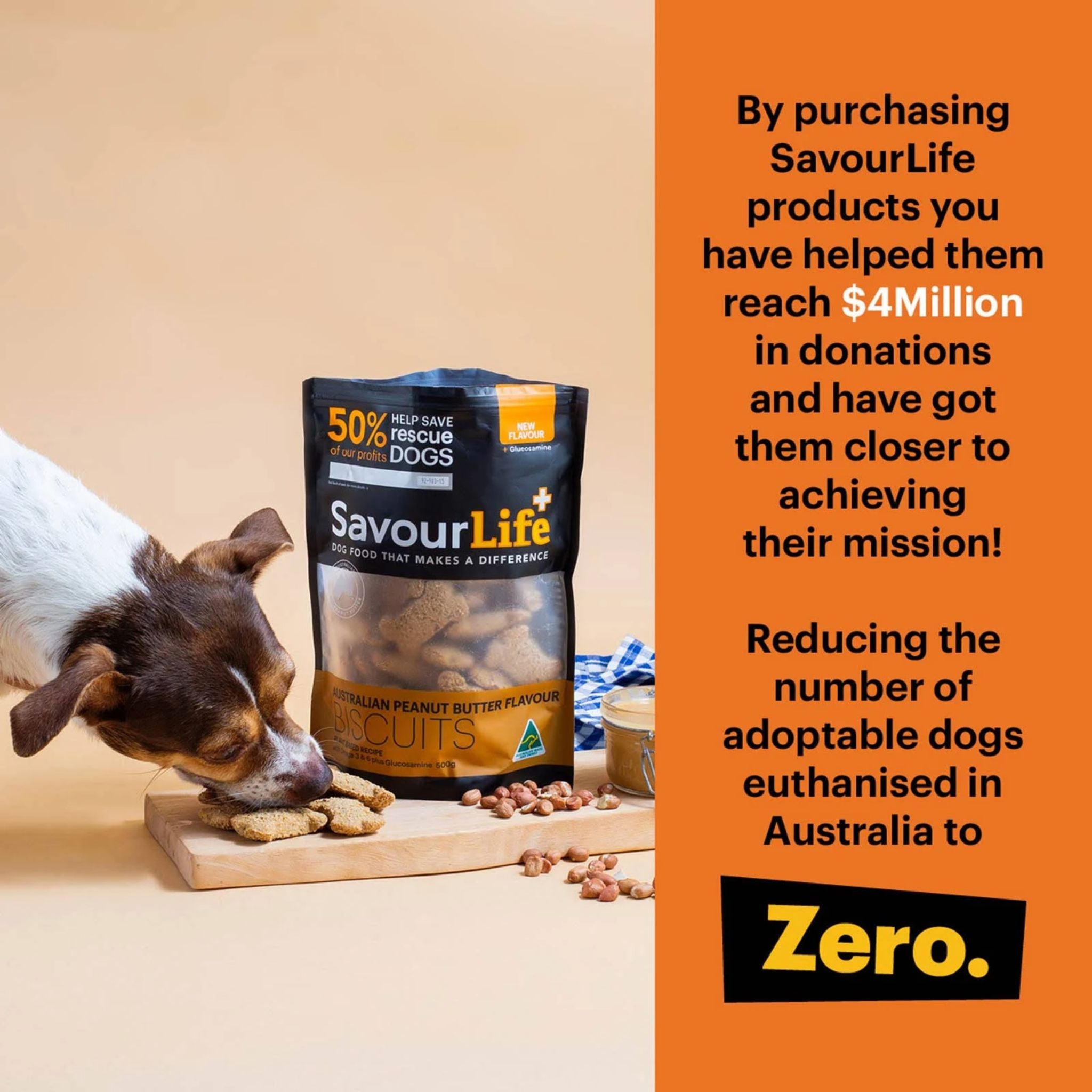 SavourLife Australian Cheese Flavour Biscuits for Dogs