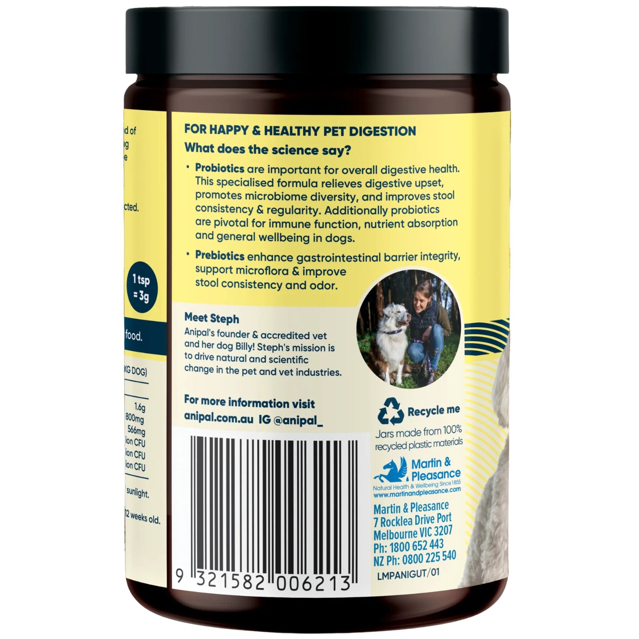 Anipal Gut Formula Powder Meal Topper