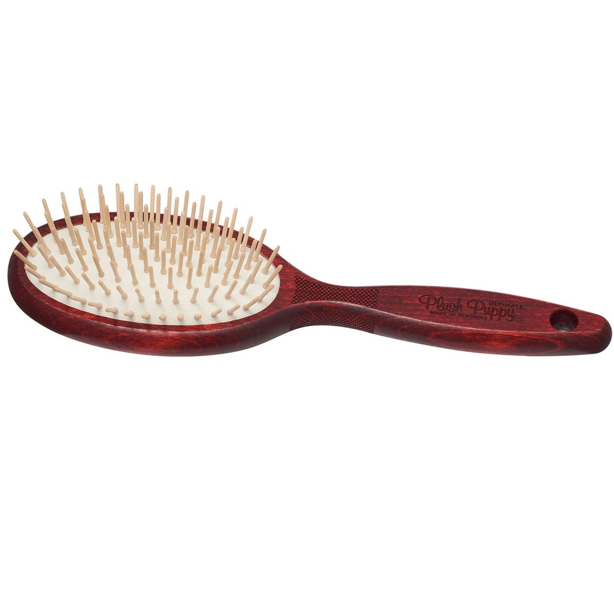Plush Puppy Ultimate Wooden Pin Brush
