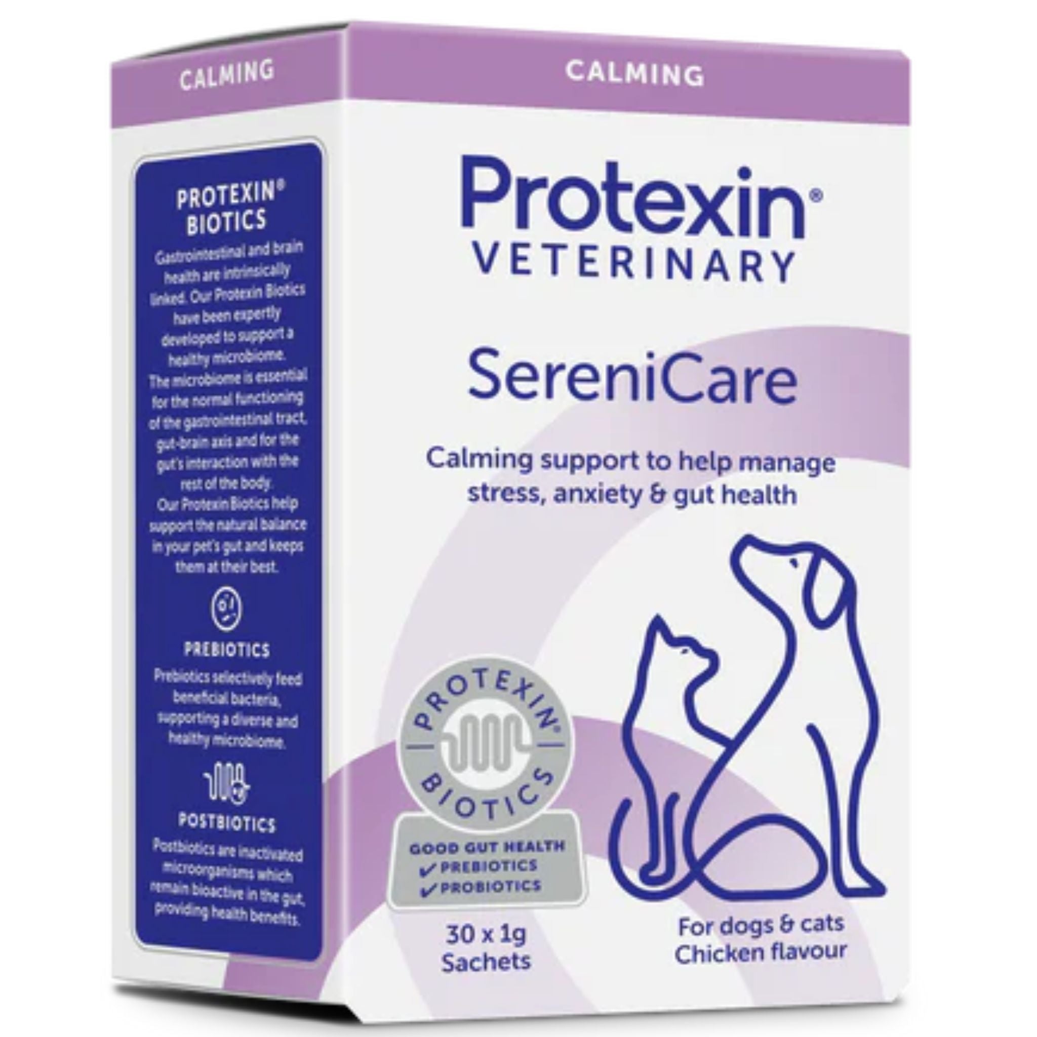 Protexin Veterinary Serenicare Calming Support Supplement for Dogs & Cats