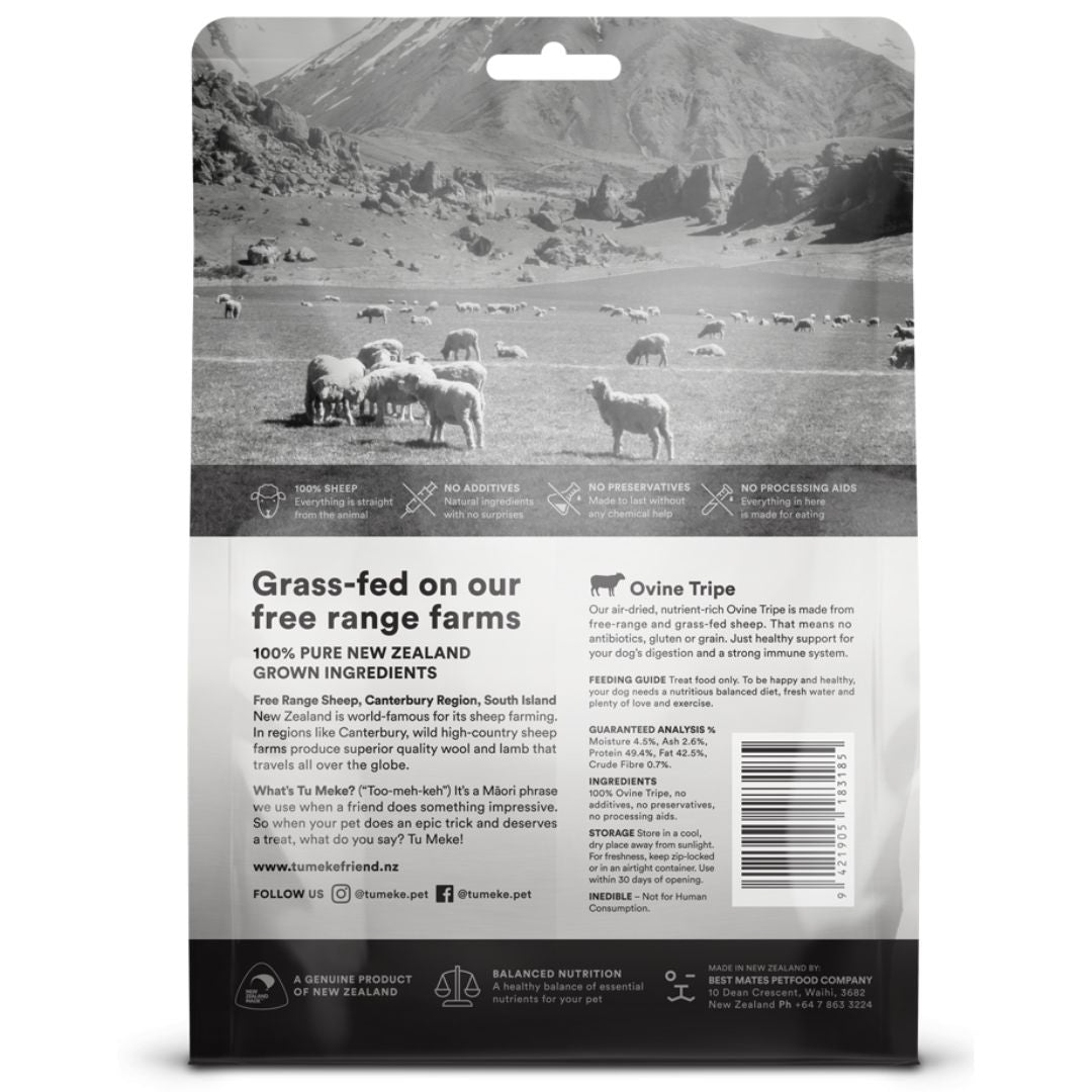TU MEKE FRIEND Air-Dried Natural Dog Treats Ovine Tripe