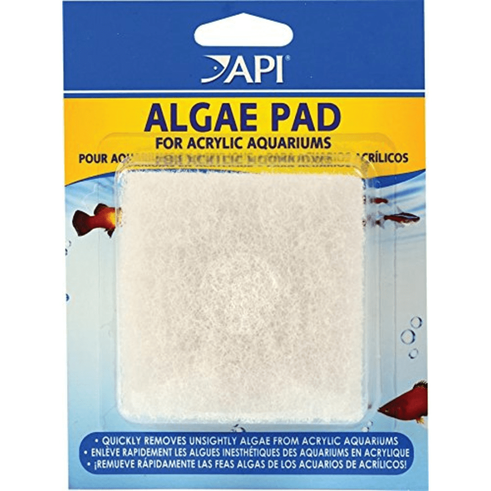 API hand held algae pad for acrylic aquariums, front of pack