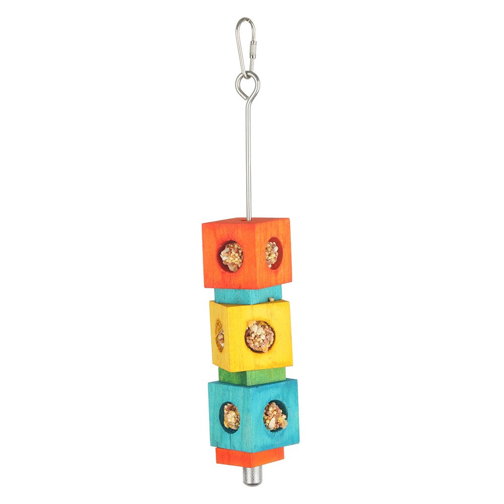 Nature Island Bird Toys Foraging Cube