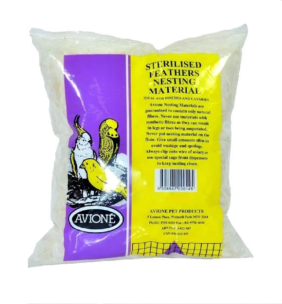 Avi One Sterile Nesting Feathers