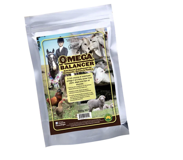 Farmalogic Omega Balancer Omega 3 Supplement for Horses front of pack