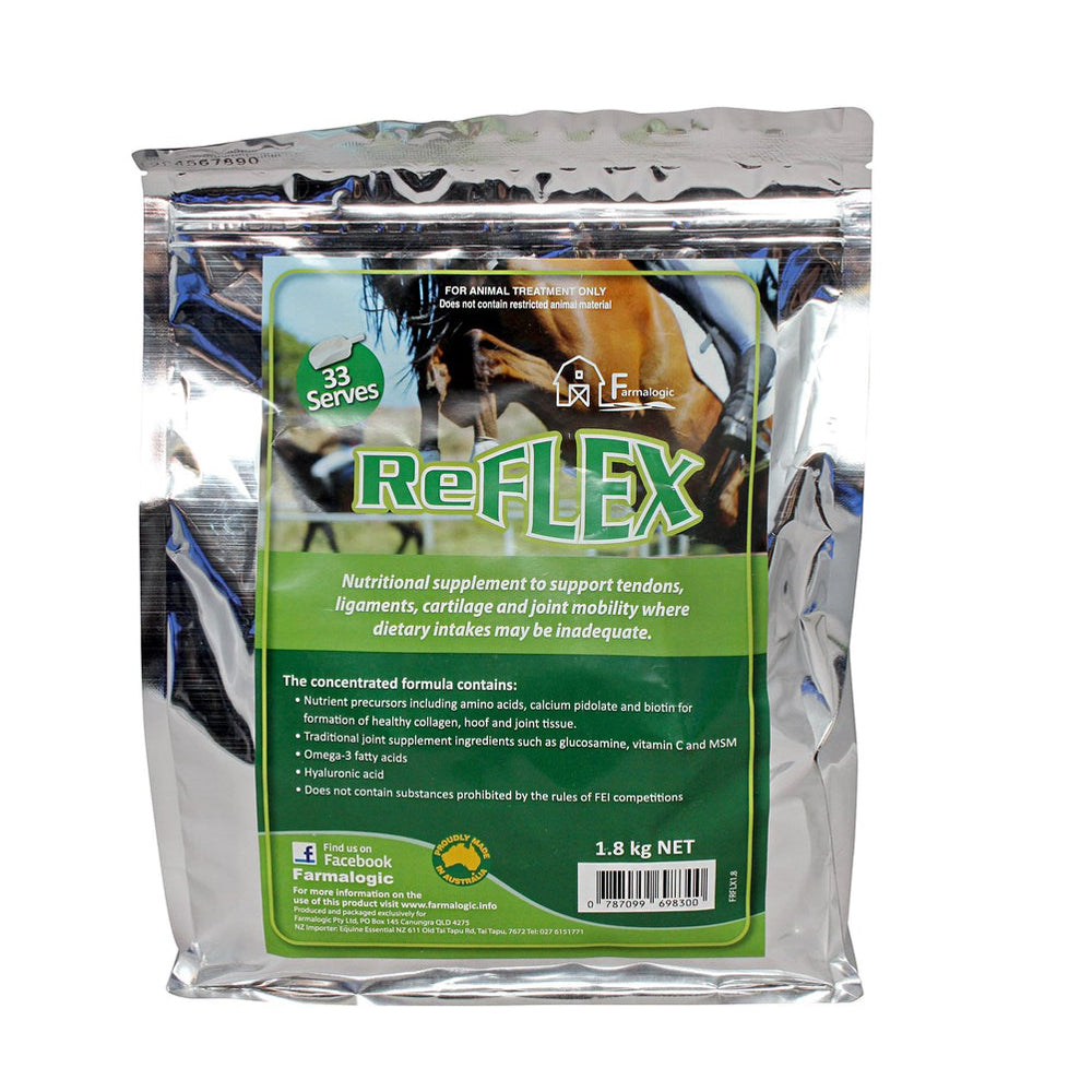 Farmalogic Reflex Joint Health Supplement for Horses and Dogs front of pack