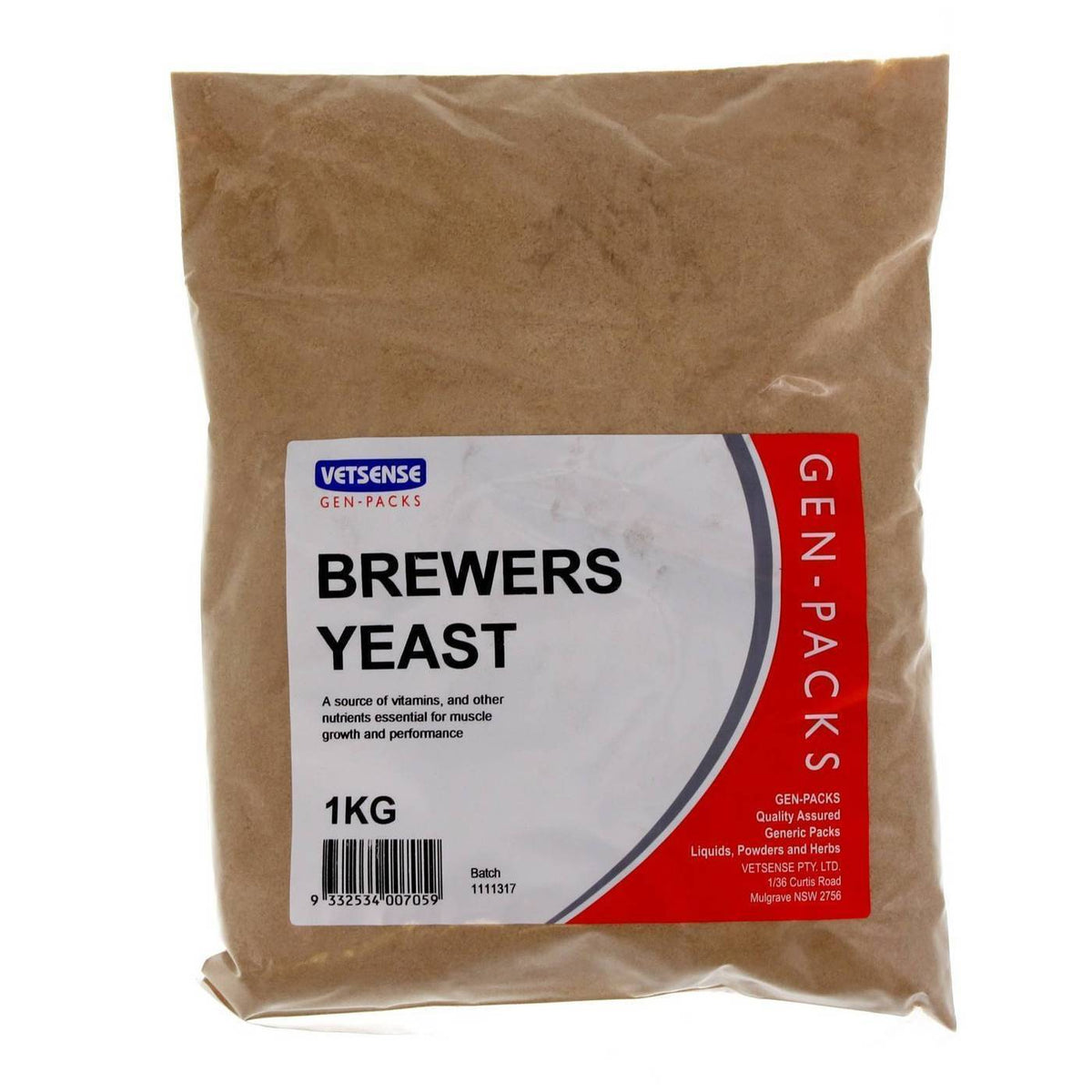 Gen Pack Brewers Yeast product pack shot
