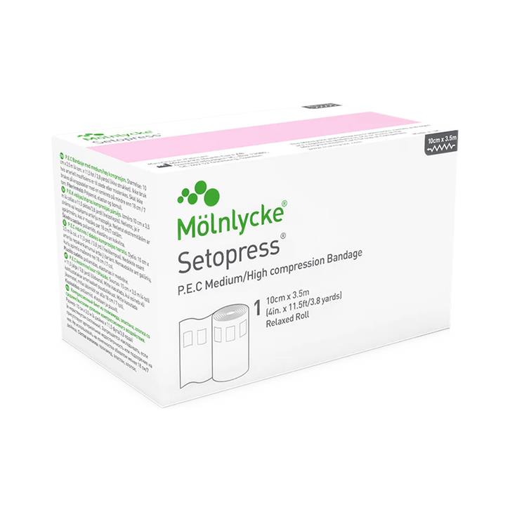 Molnlycke Setopress high compression bandage 10cm x 3.5m box