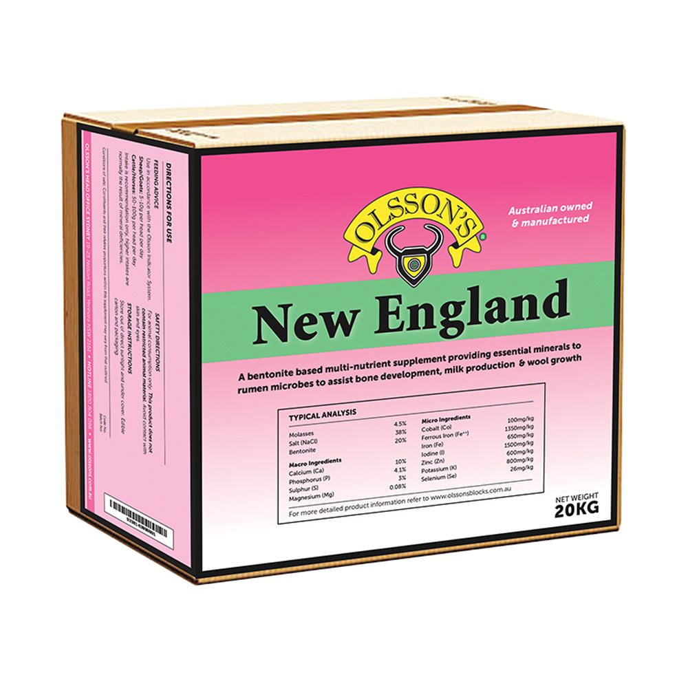 Olssons New England Block front of pack