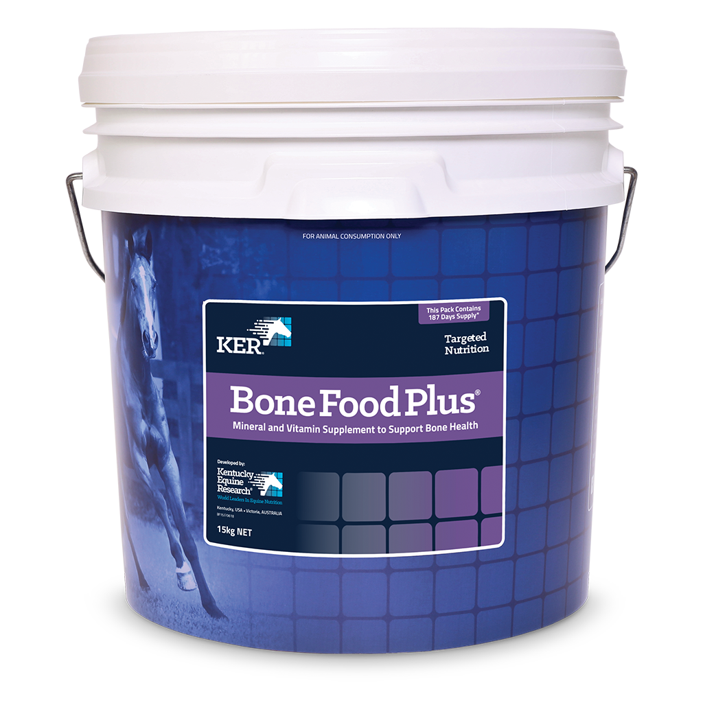 KER Bone Food Plus 15kg bucket, calcium and bone mineral supplement