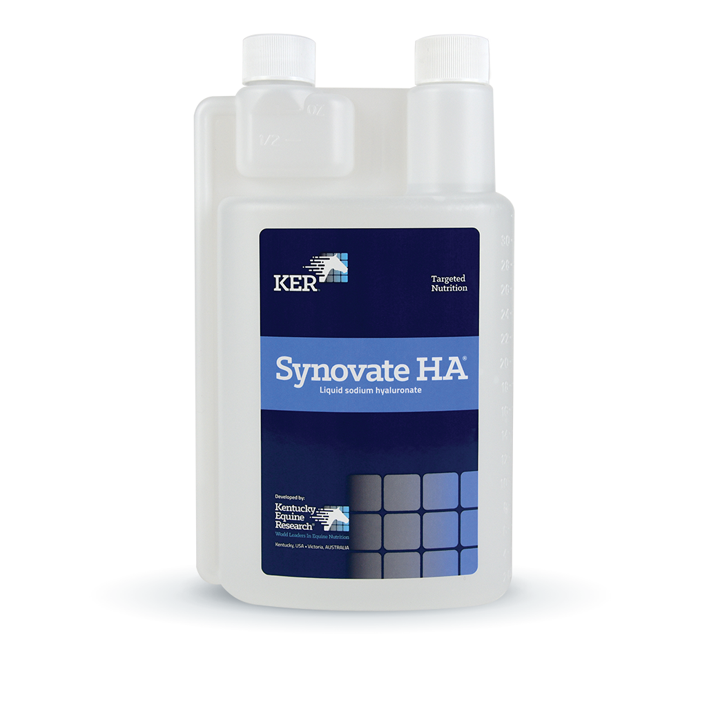 KER Synovate HA 946ml bottle, hyaluronic acid joint supplement for horses