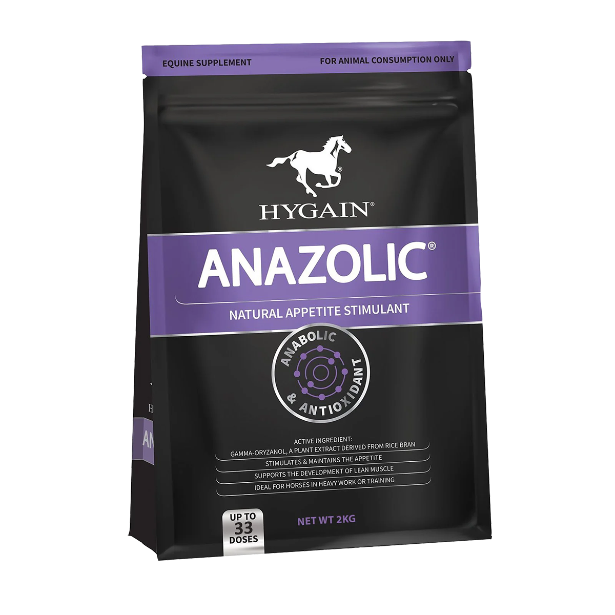 Mitavite Anazolic gamma-oryzanol horse supplement 2kg pouch