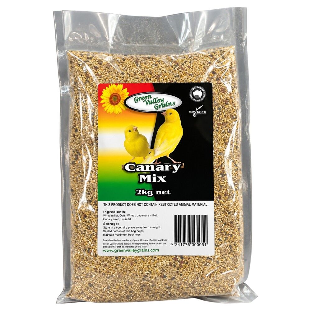 Green Valley Canary Seed Mix Bird Food product pack shot