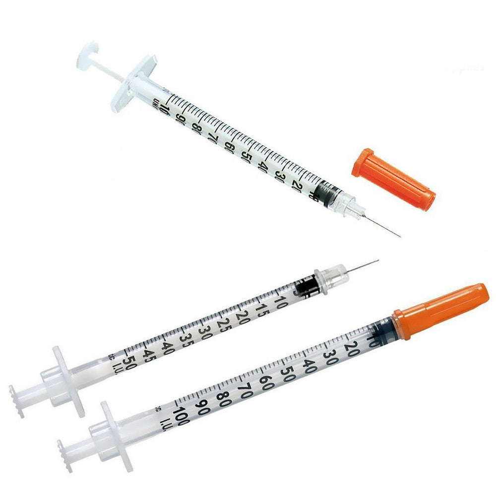 BD Ultra-Fine U-100 insulin syringes box