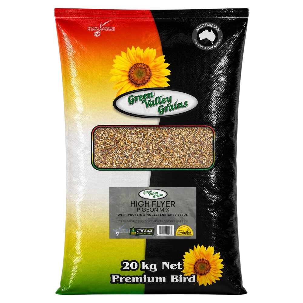 Green Valley High Flier Pigeon Seed Mix product pack shot