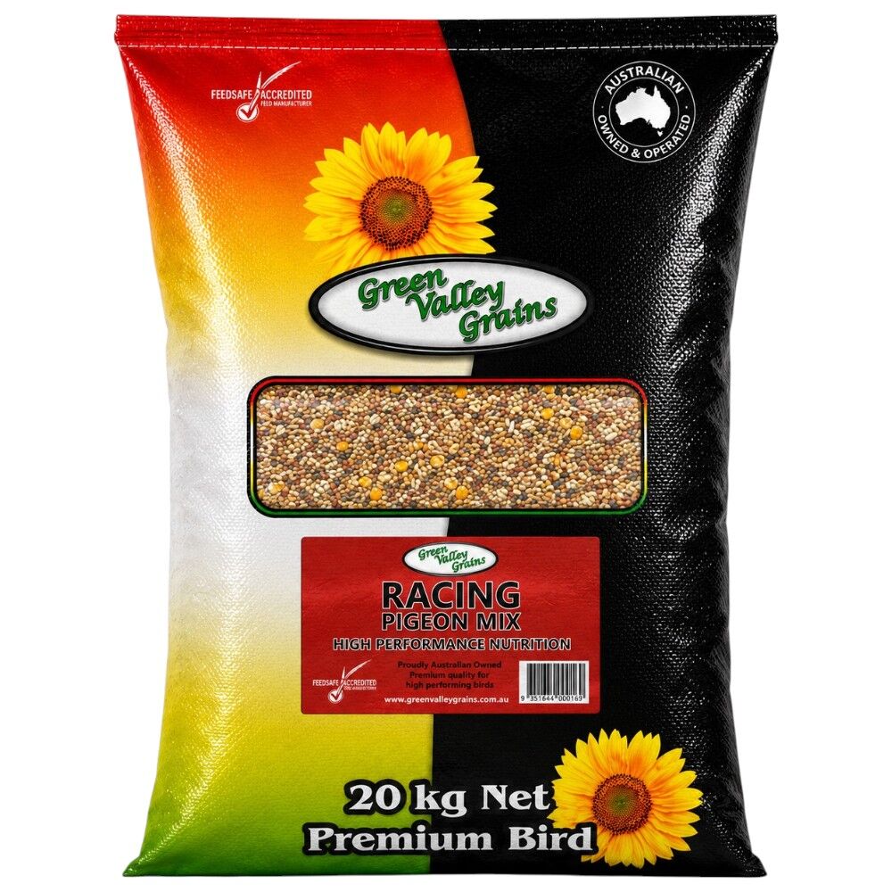 Green Valley Racing Pigeon Seed Mix product pack shot