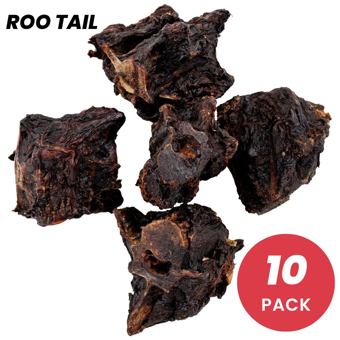 Blackdog Roo Tail Dog Treats - 10Pk | PeekAPaw Pet Supplies