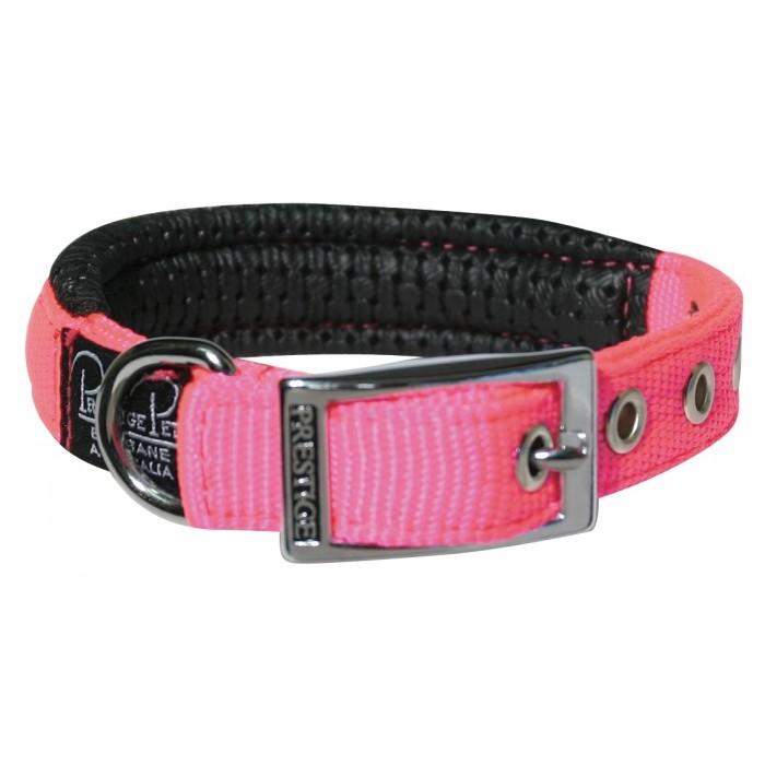 Prestige Pet Soft Padded Dog Collar - 51cm Hot Pink